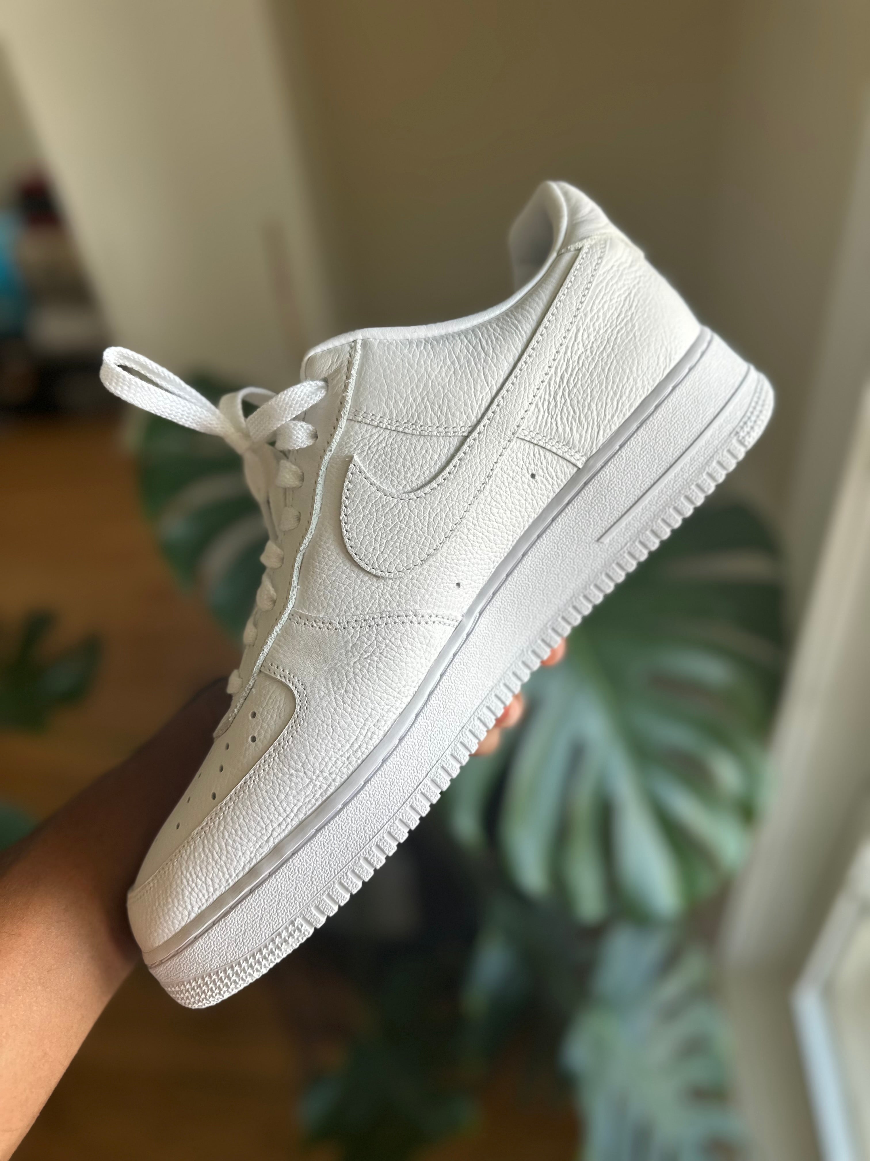 Size 13 - AF1 white  Cpfm