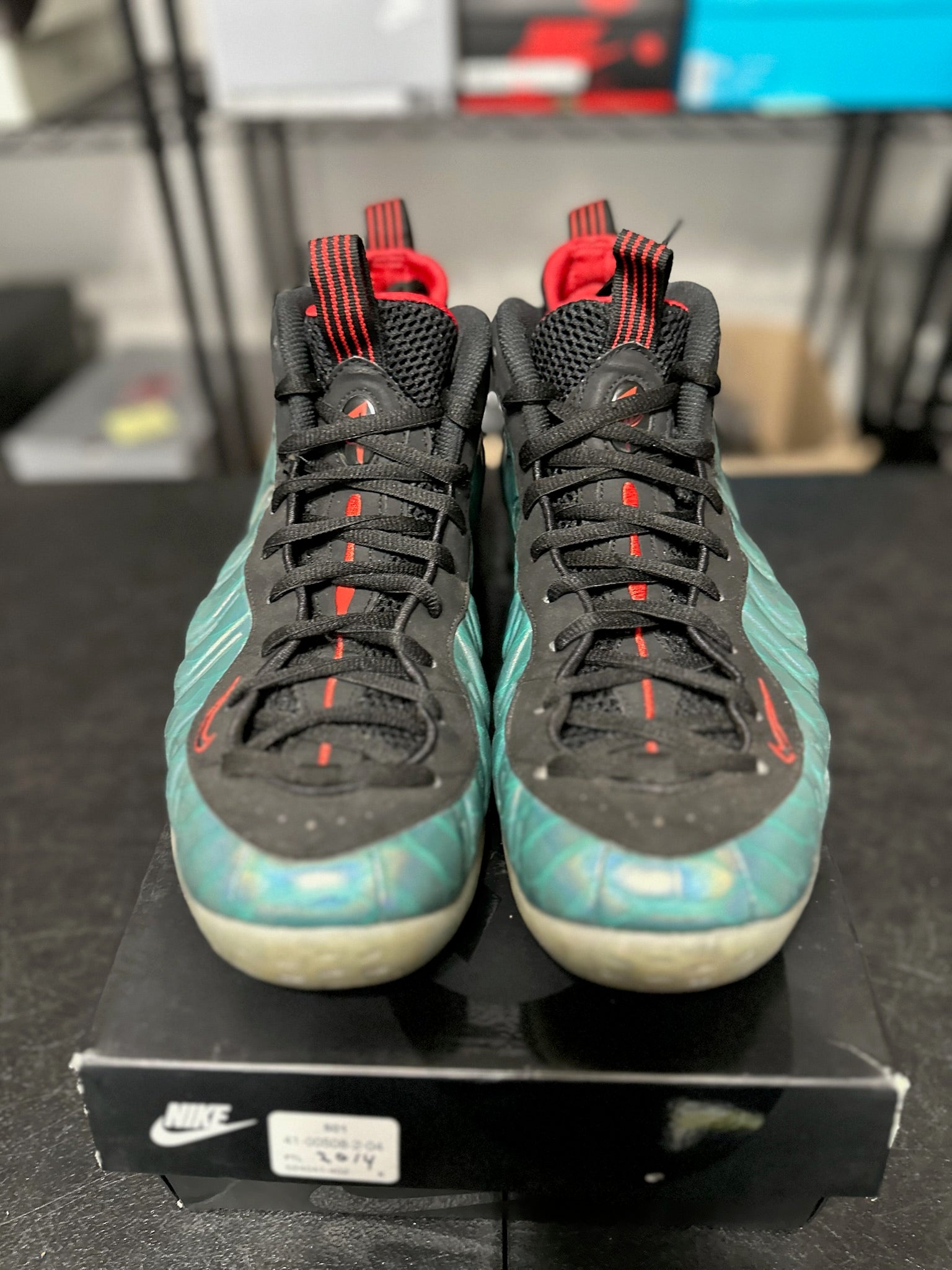Size 13 - Foamposite 1 Gone Fishing