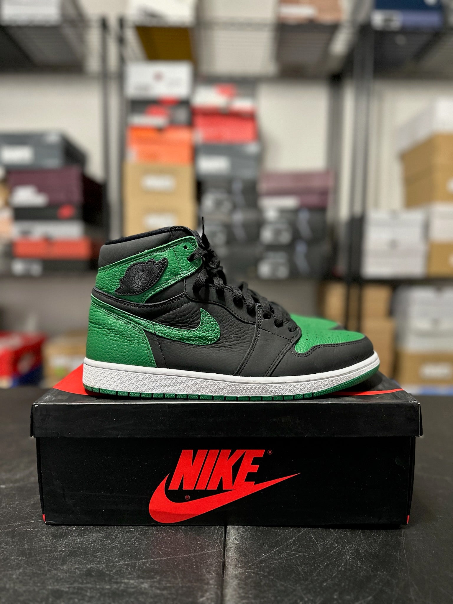 Size 11.5 - J1 High Pine Green Black