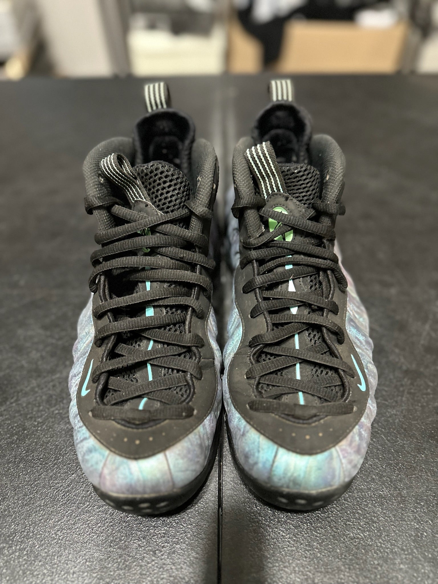 Size 9 - Foamposite 1 Abalone