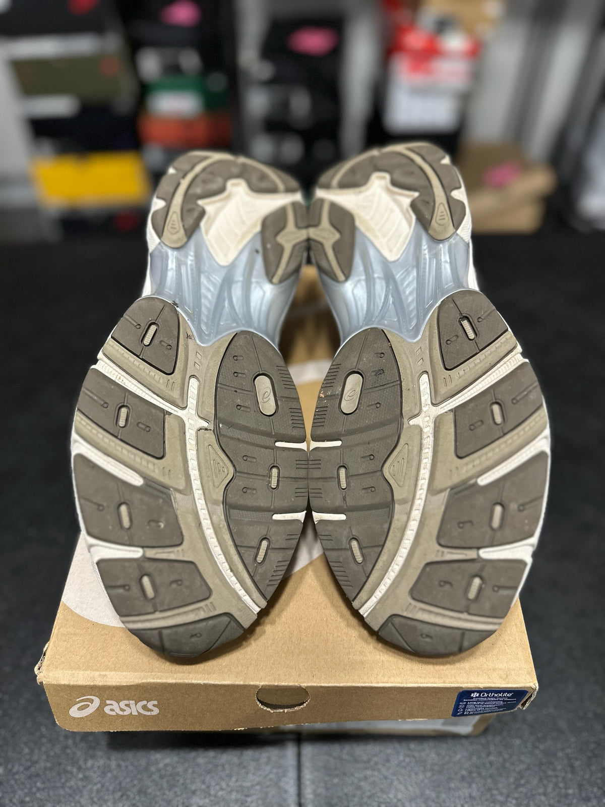 Size 10 - ASICS Gel-Kayano 14 Cream Black