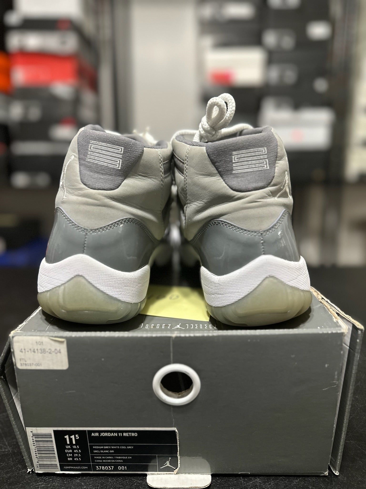 Size 11.5 - J11 Cool Grey