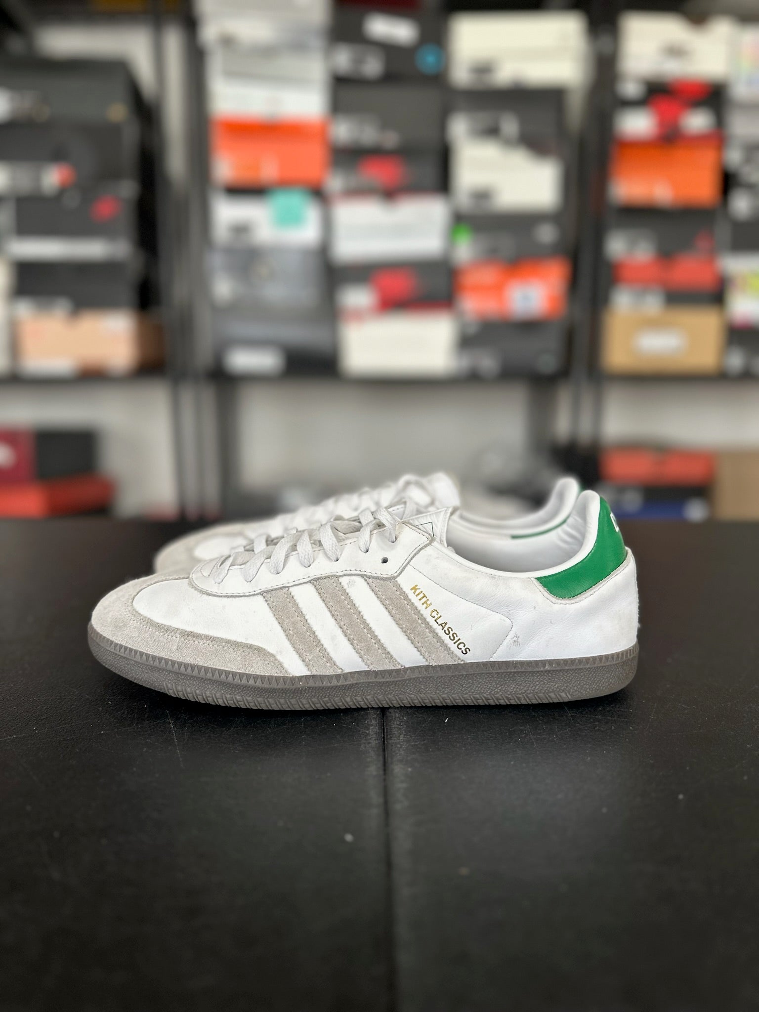 Size 12 - adidas Samba Kith Classics White Green