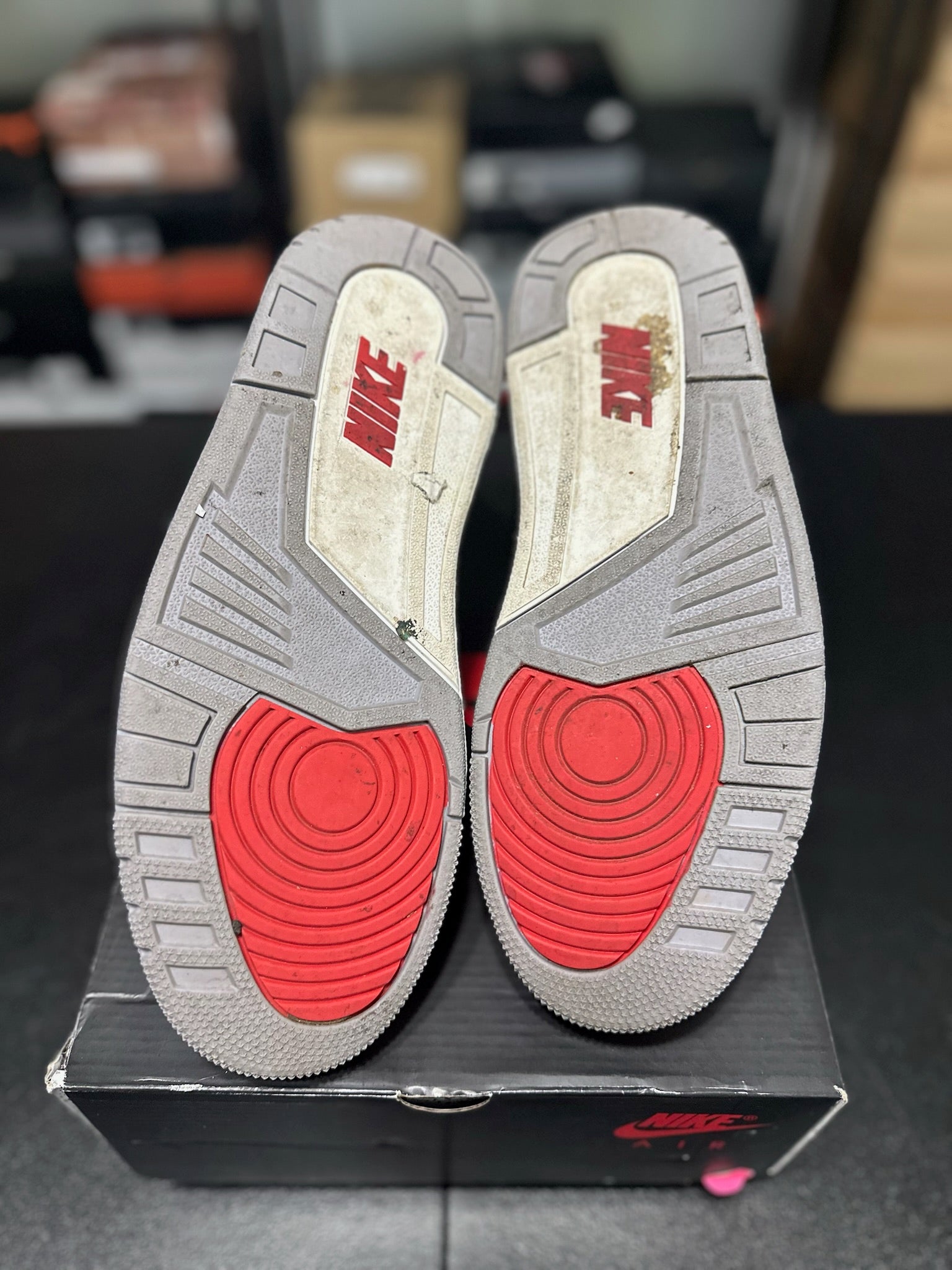 Size 9.5 - J3 Black Cement Reimagined