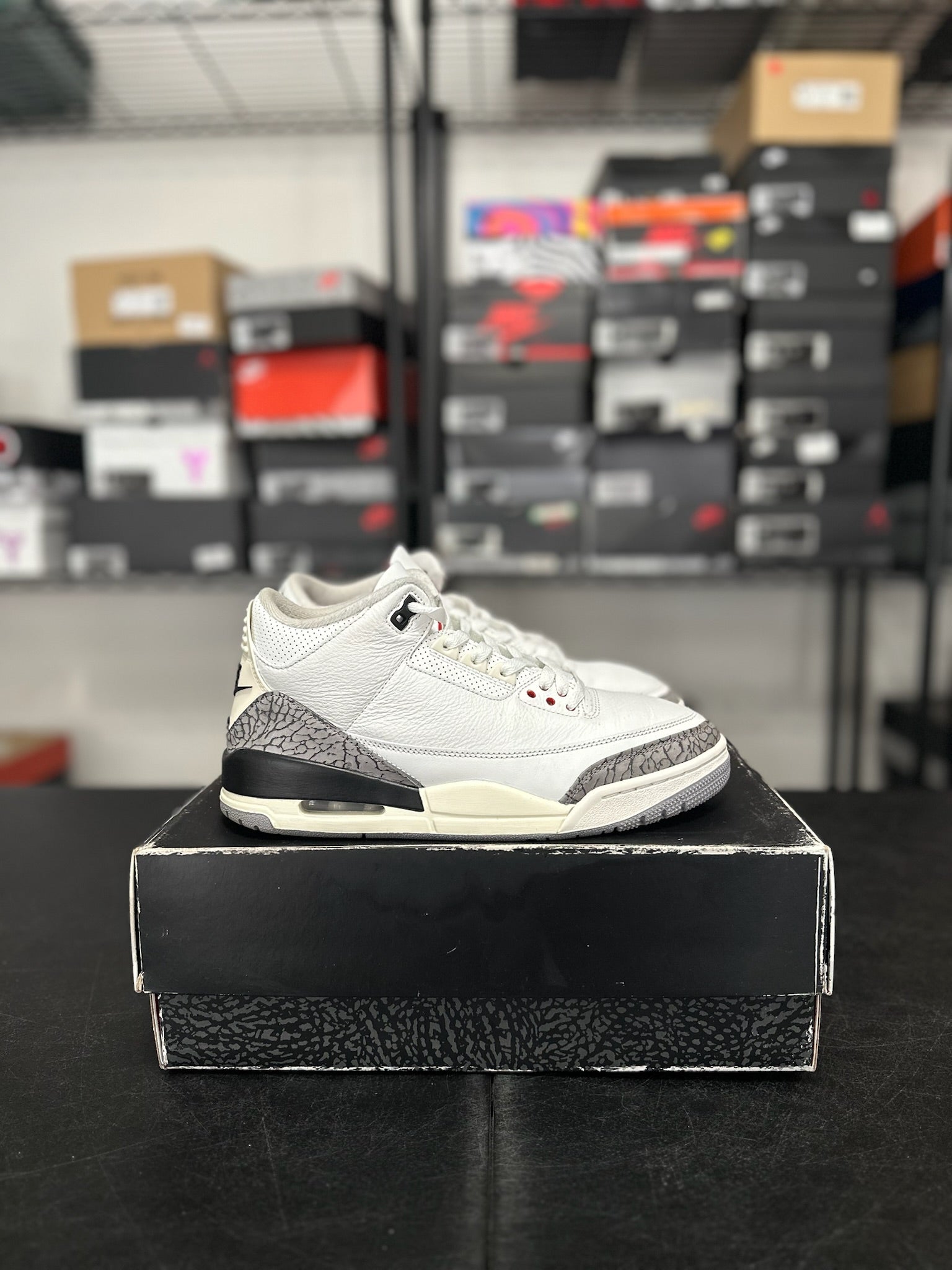 Size 9 - J3 white cement reimagined