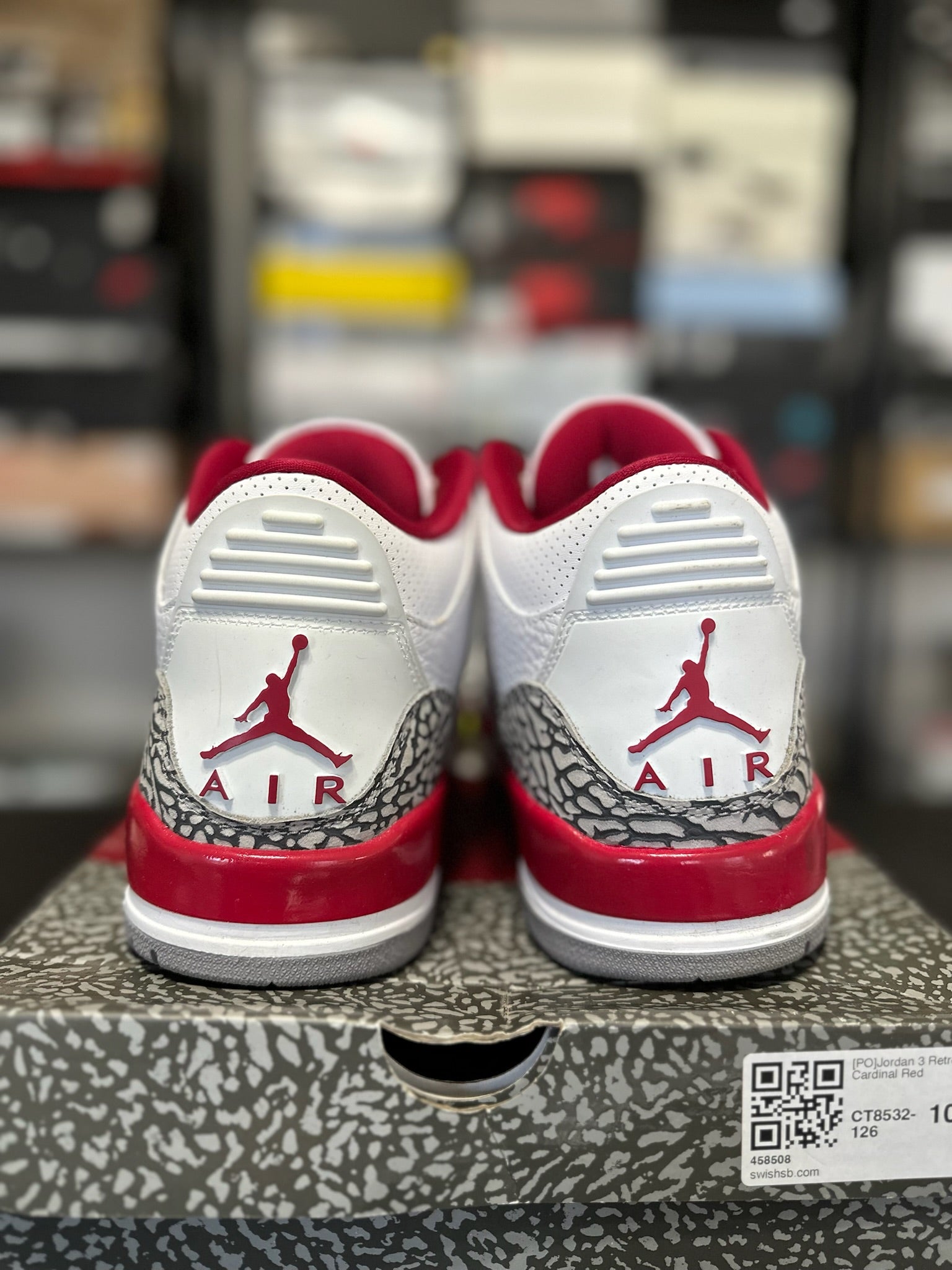 Size 10.5 - J3 Cardinal Red
