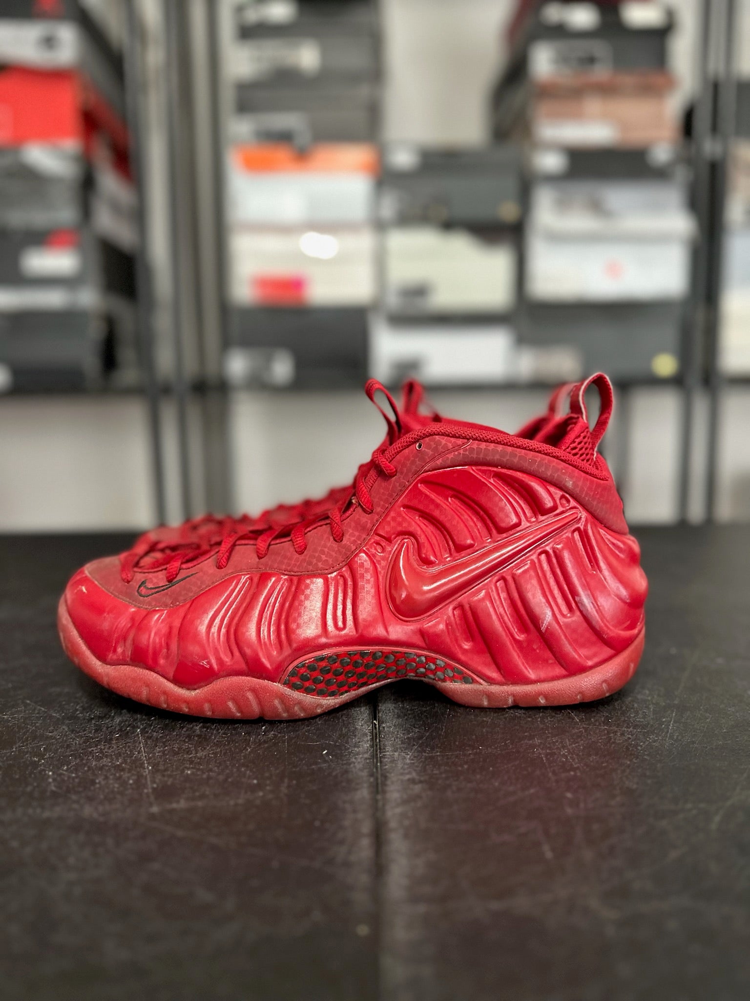 Size 11.5 - Foamposite Pro Red October