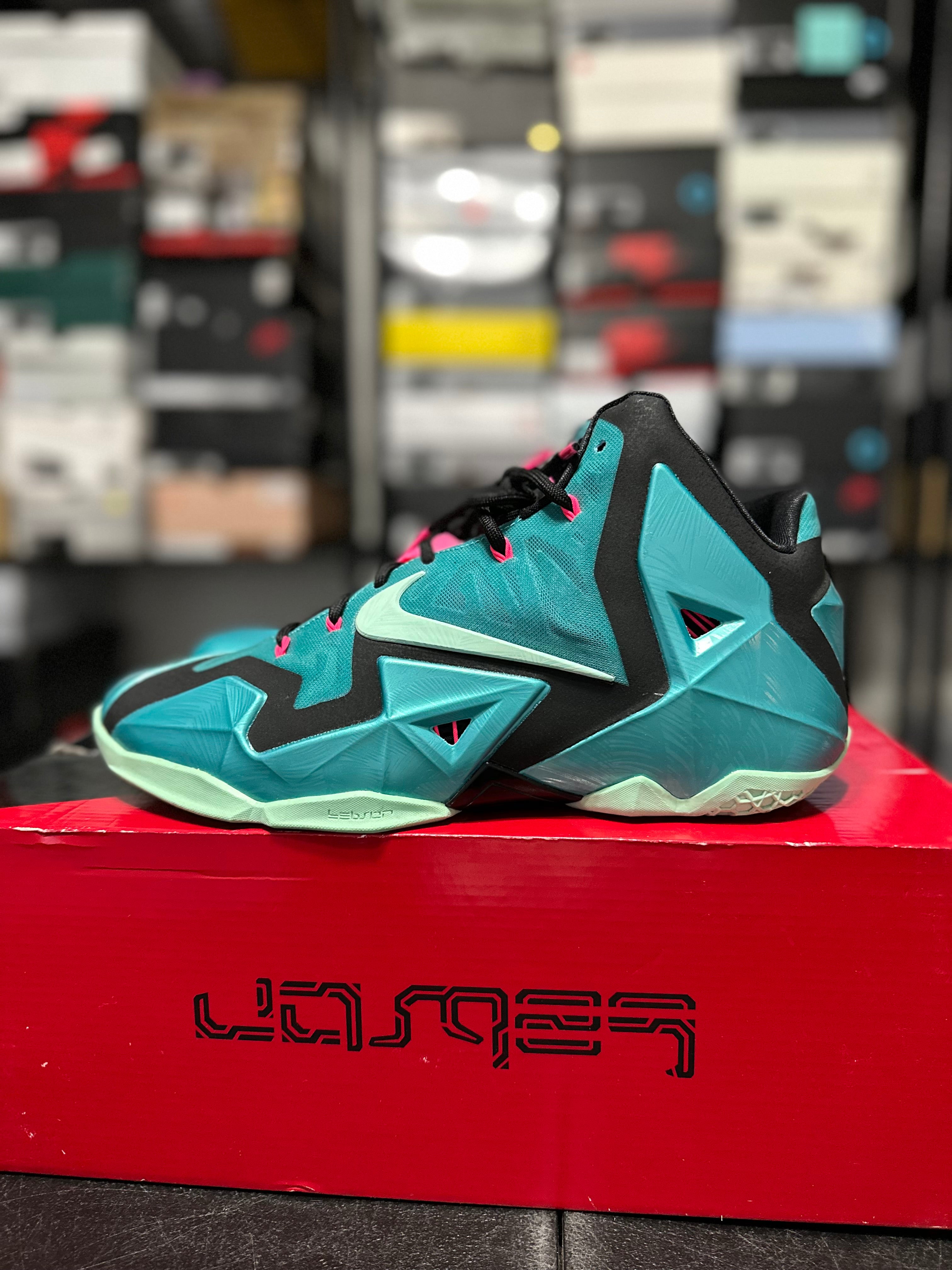 Size 11 - LeBron 11 south beach