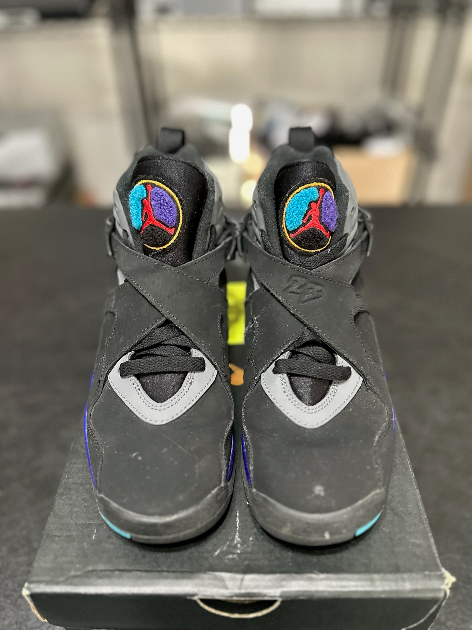 Size 5Y - J8 Aqua