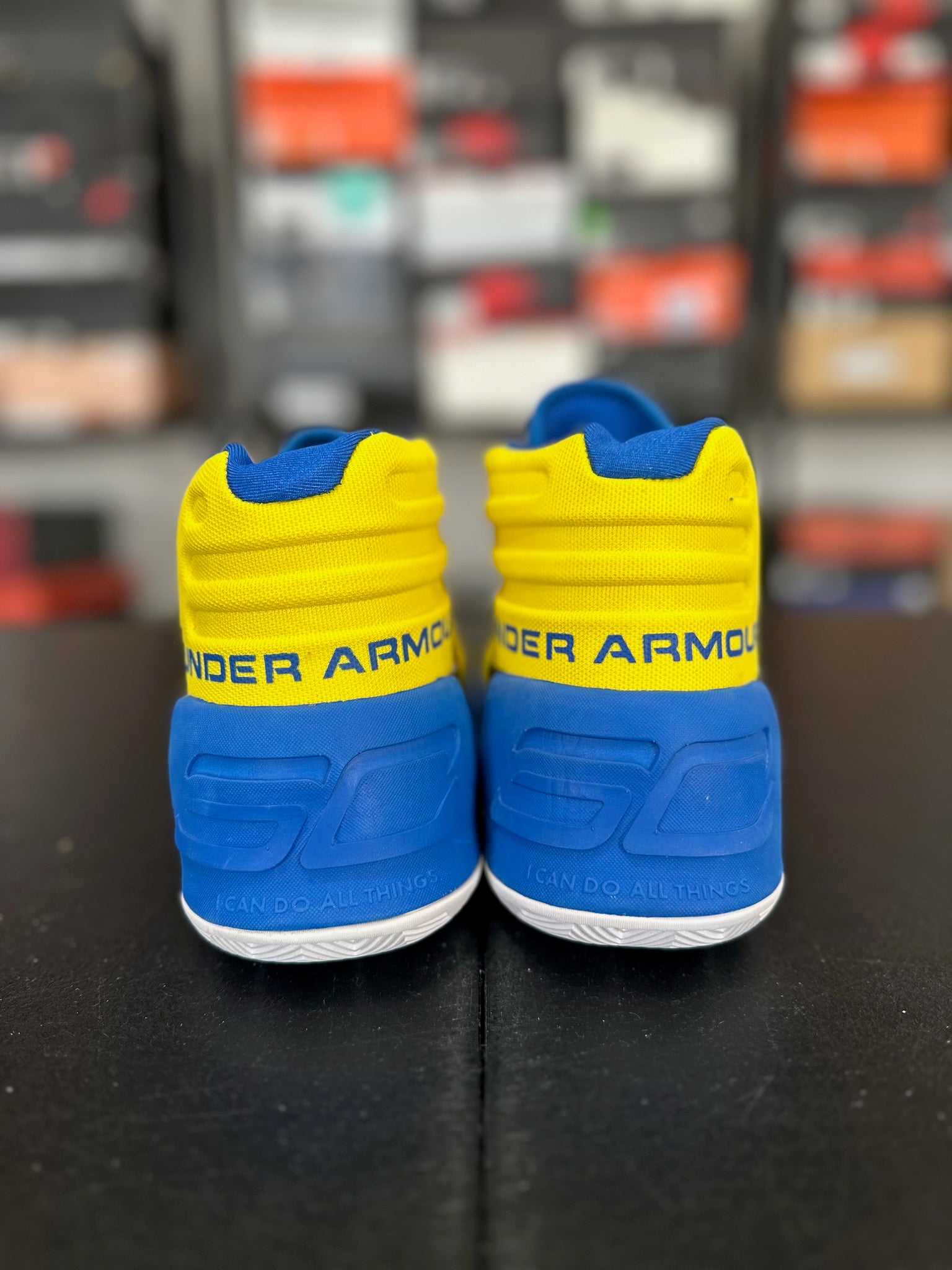 Size 9.5 - Curry 3 Yellow/Blue