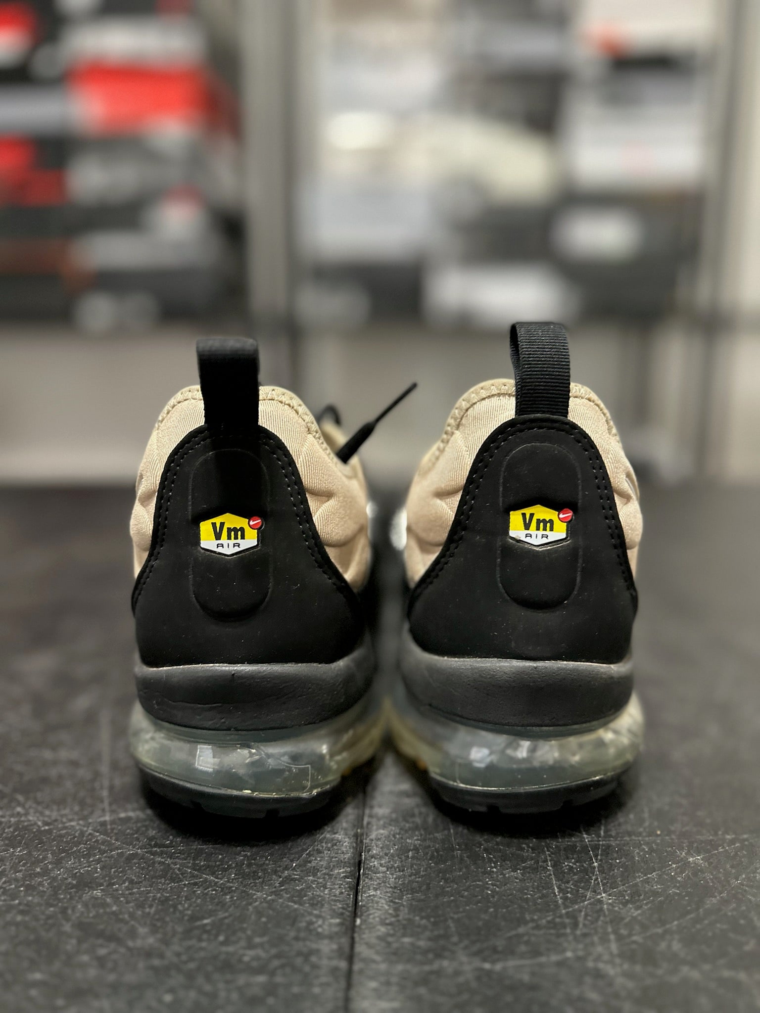 Size 11.5 - VaporMax Plus Beige Black