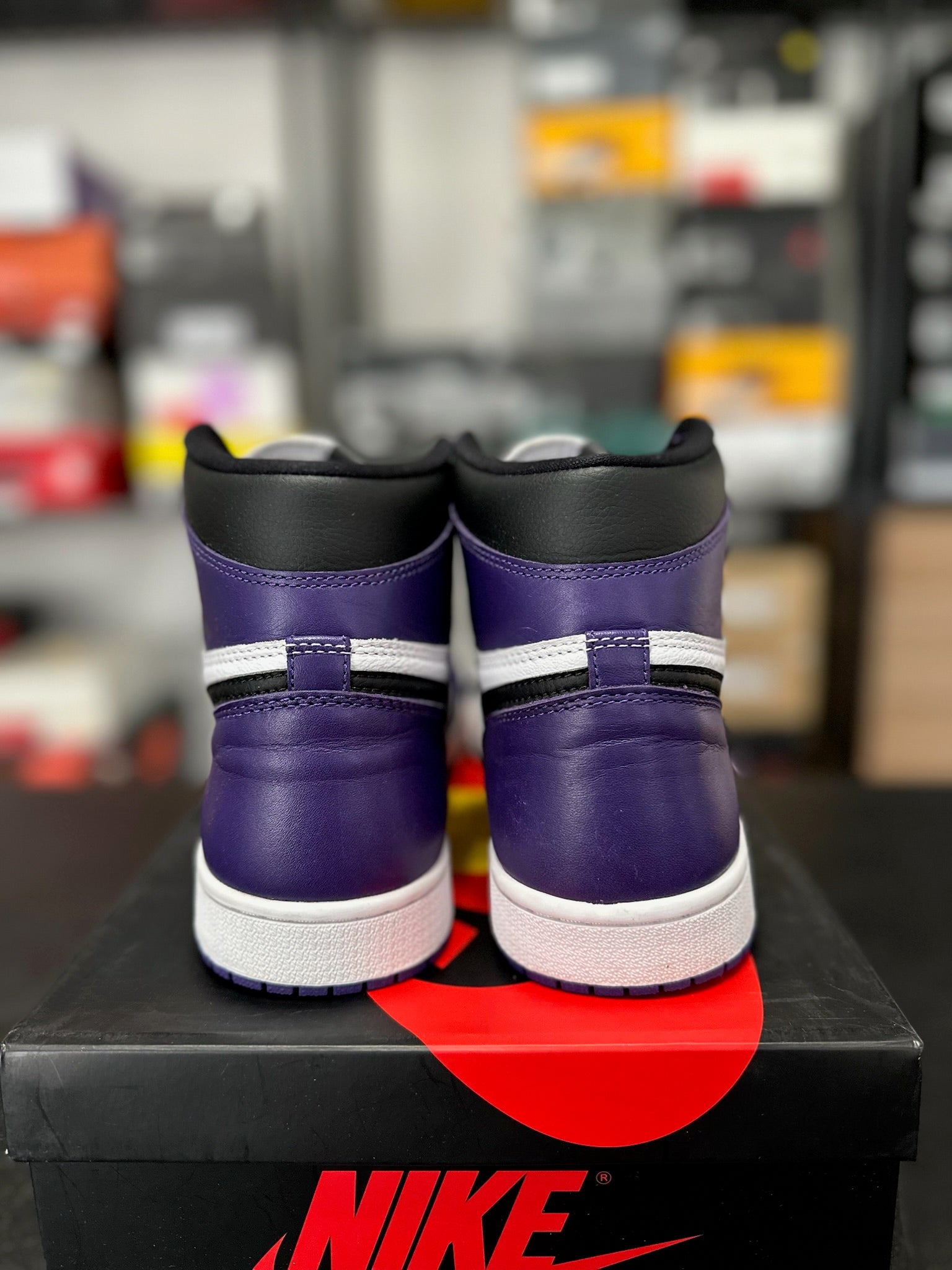 Size 11 - J1 High Court Purple White