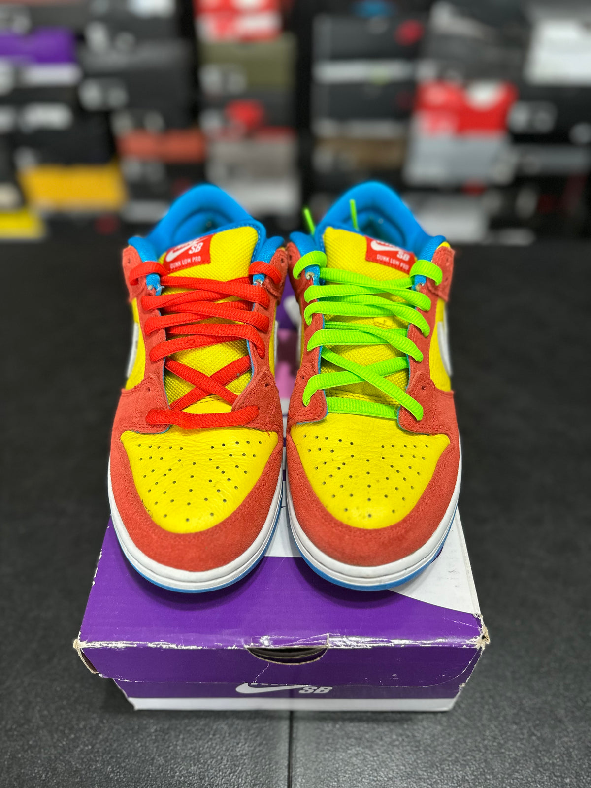 Size 8 - Dunk low bart Simpson