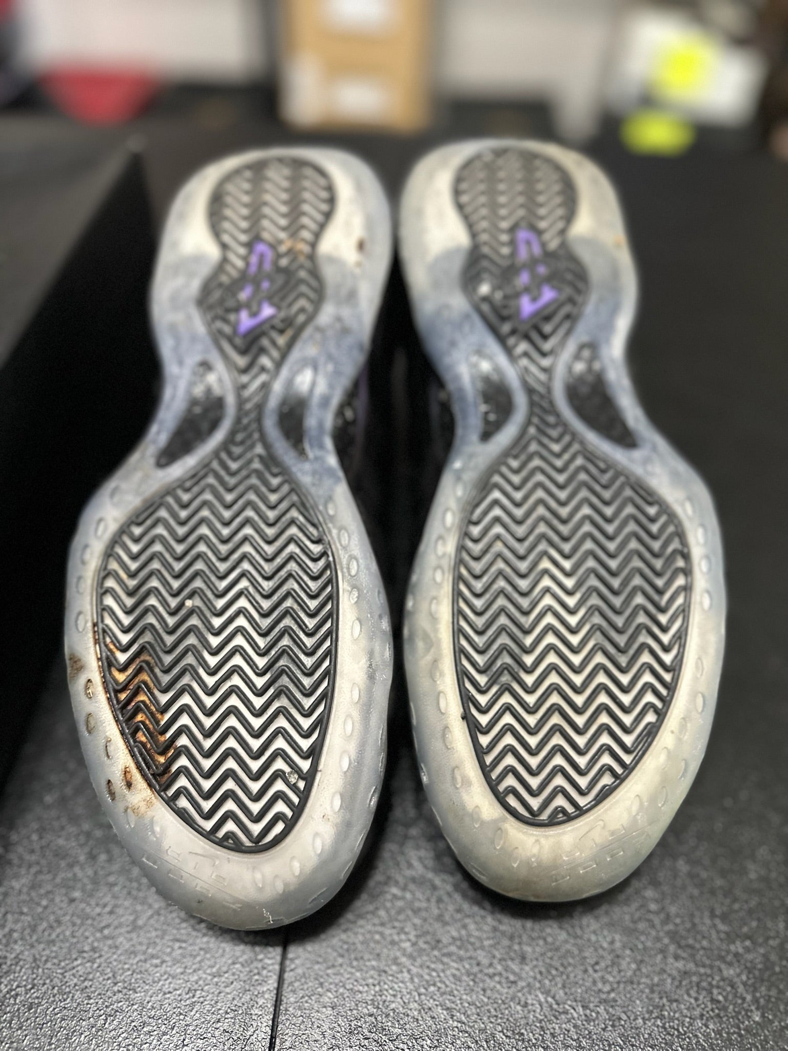 Size 9 - Foamposite 1 Eggplant