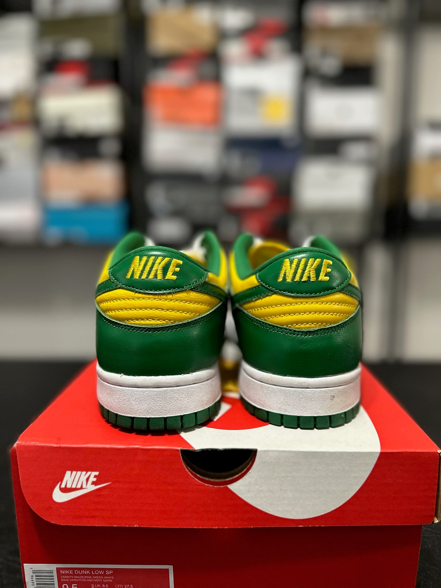 Size 9.5 - Dunk Low Brazil