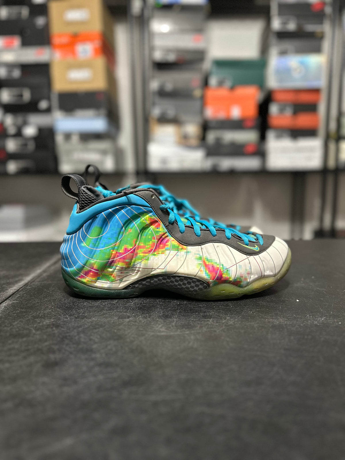 Size 11 - Foamposite one weatherman