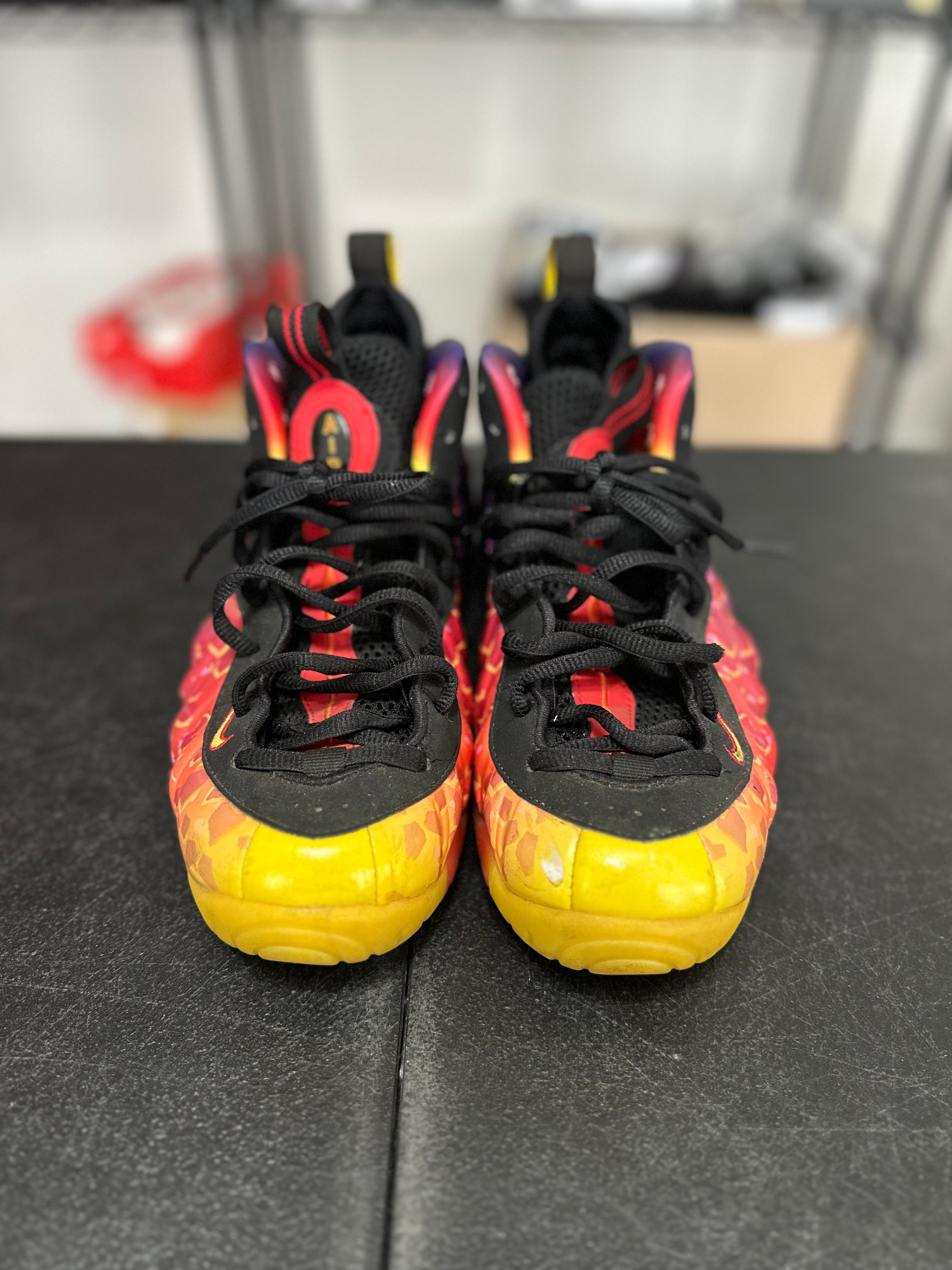 Size 9.5 - Foamposite asteroid