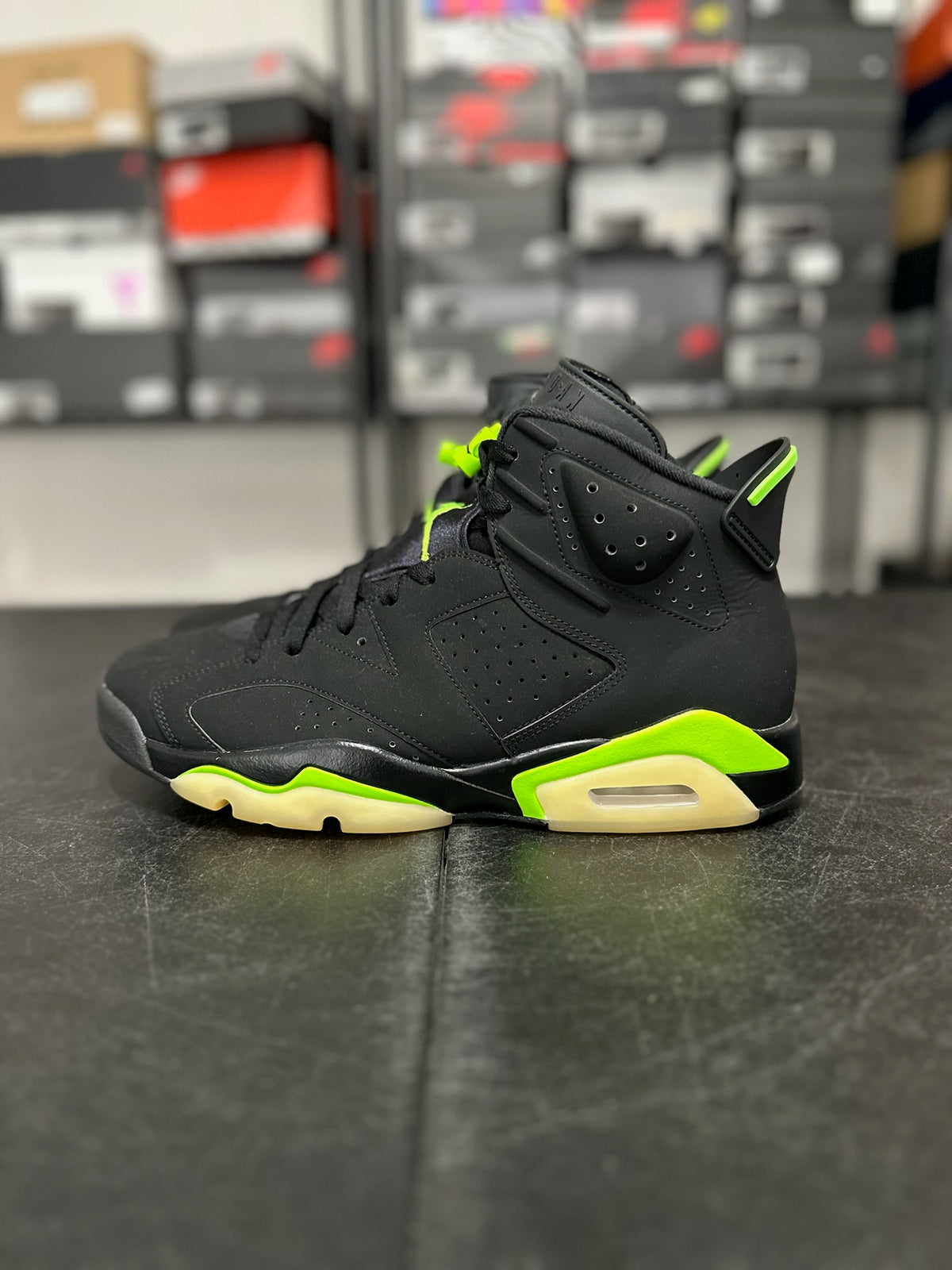 Size 12 - j6 electric green