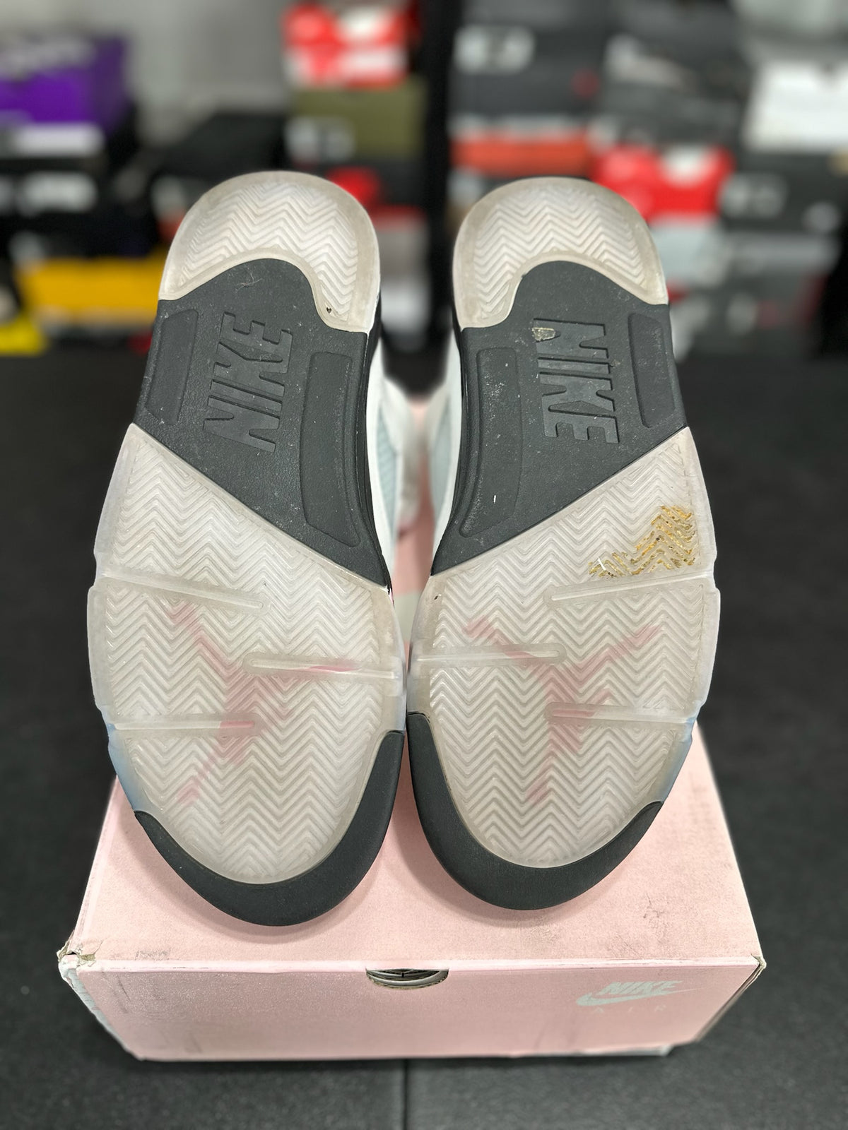 Size 9.5 - j5 medium soft pink