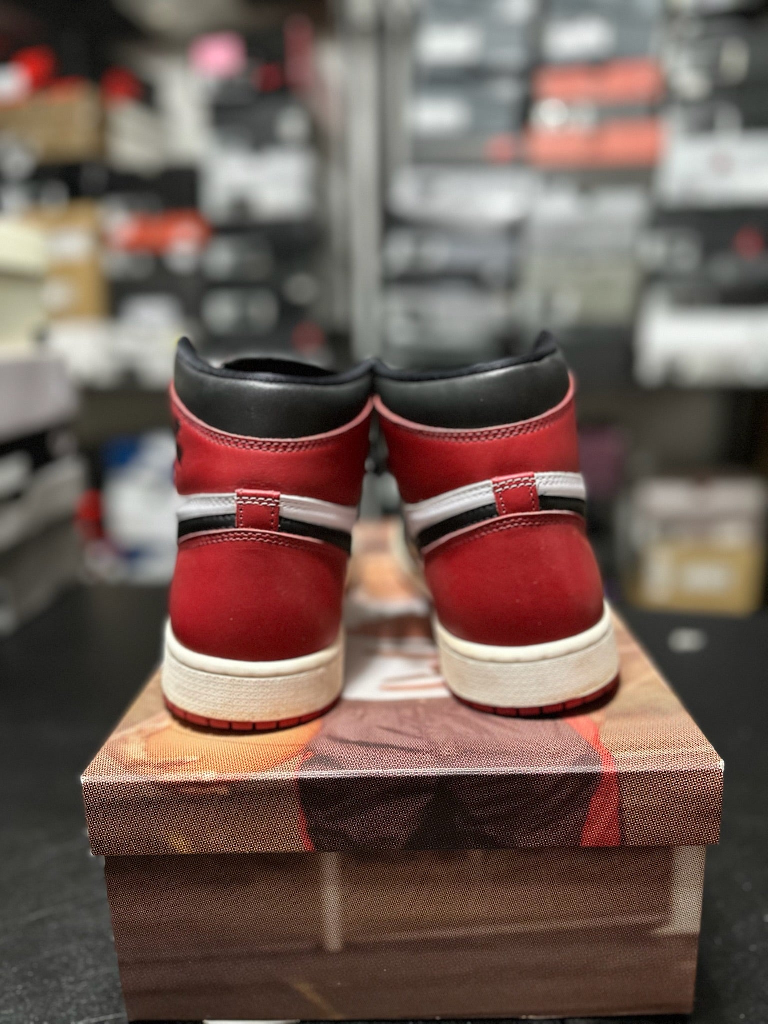Size 9.5 - J1 High Black Toe Reimagined