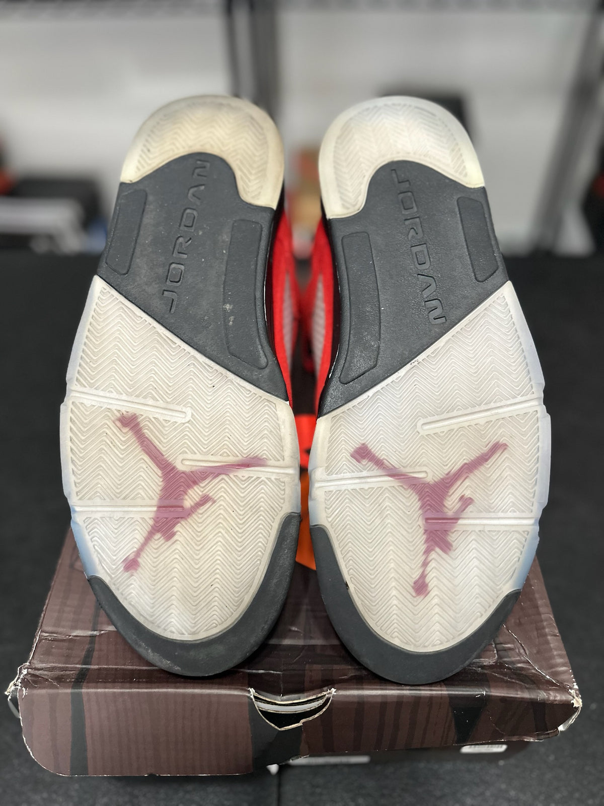 Size 14 - J5 Raging Bull Red