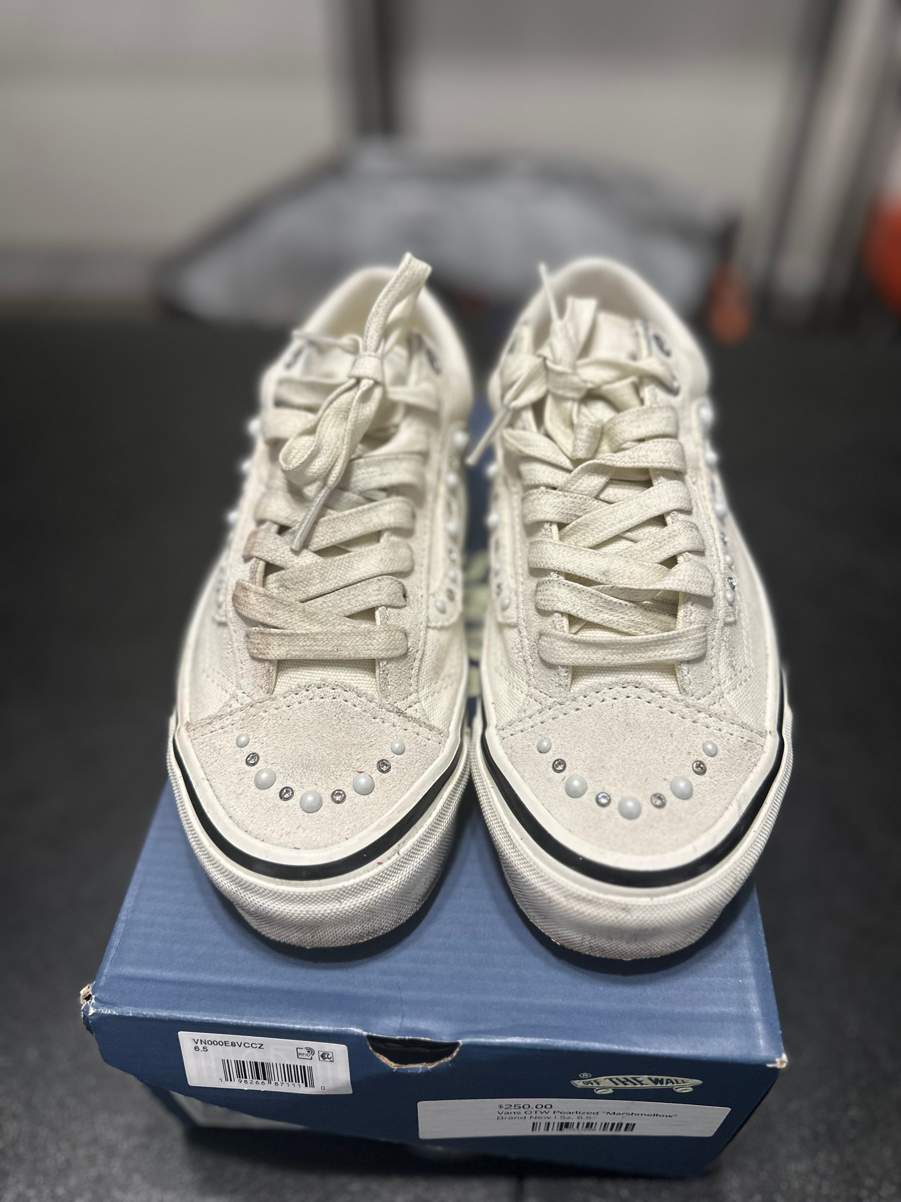 Size 6.5 - Vans OTW Pearlized Marshmellow