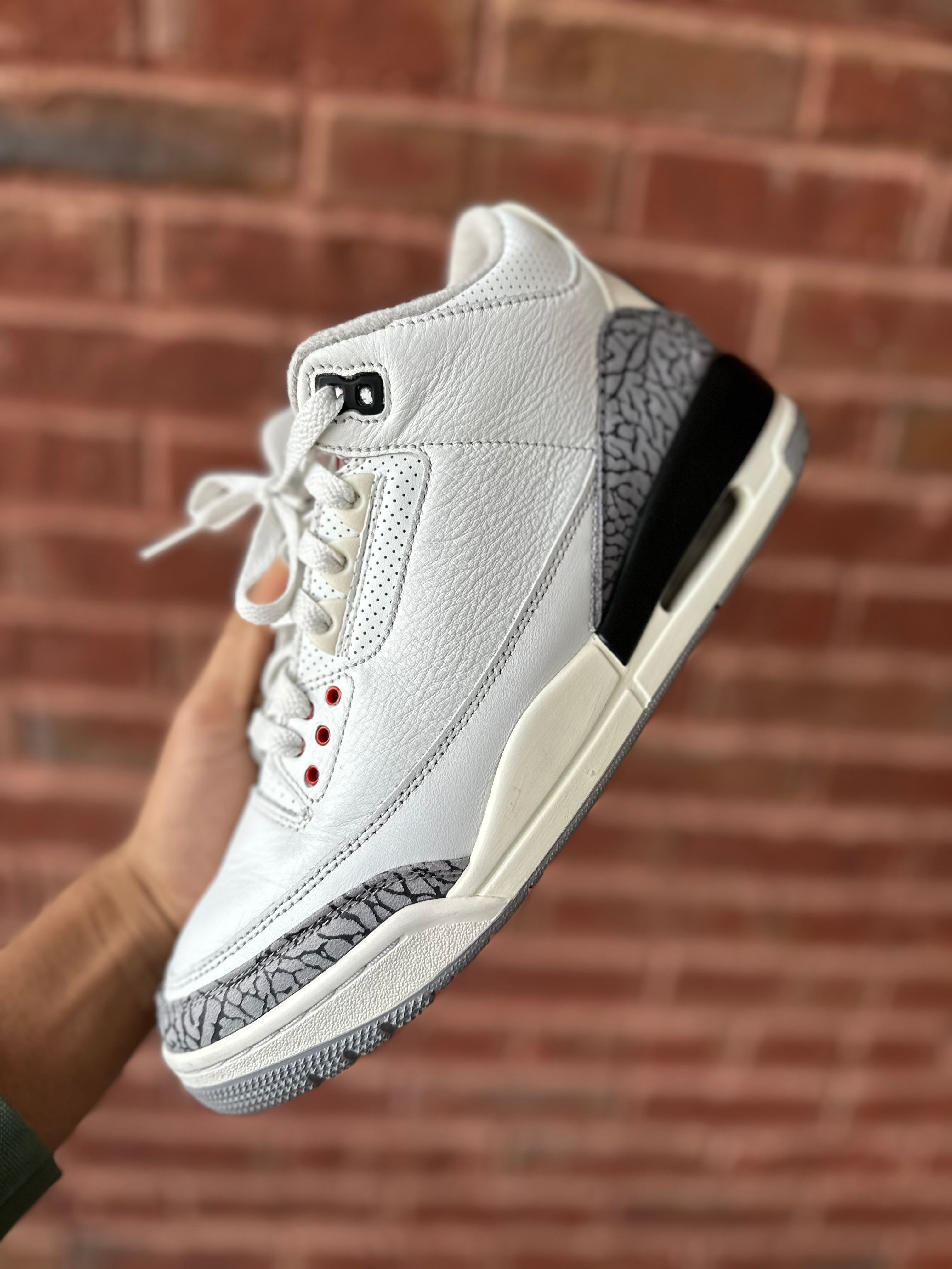 Size 9 - J3 white cement reimagined