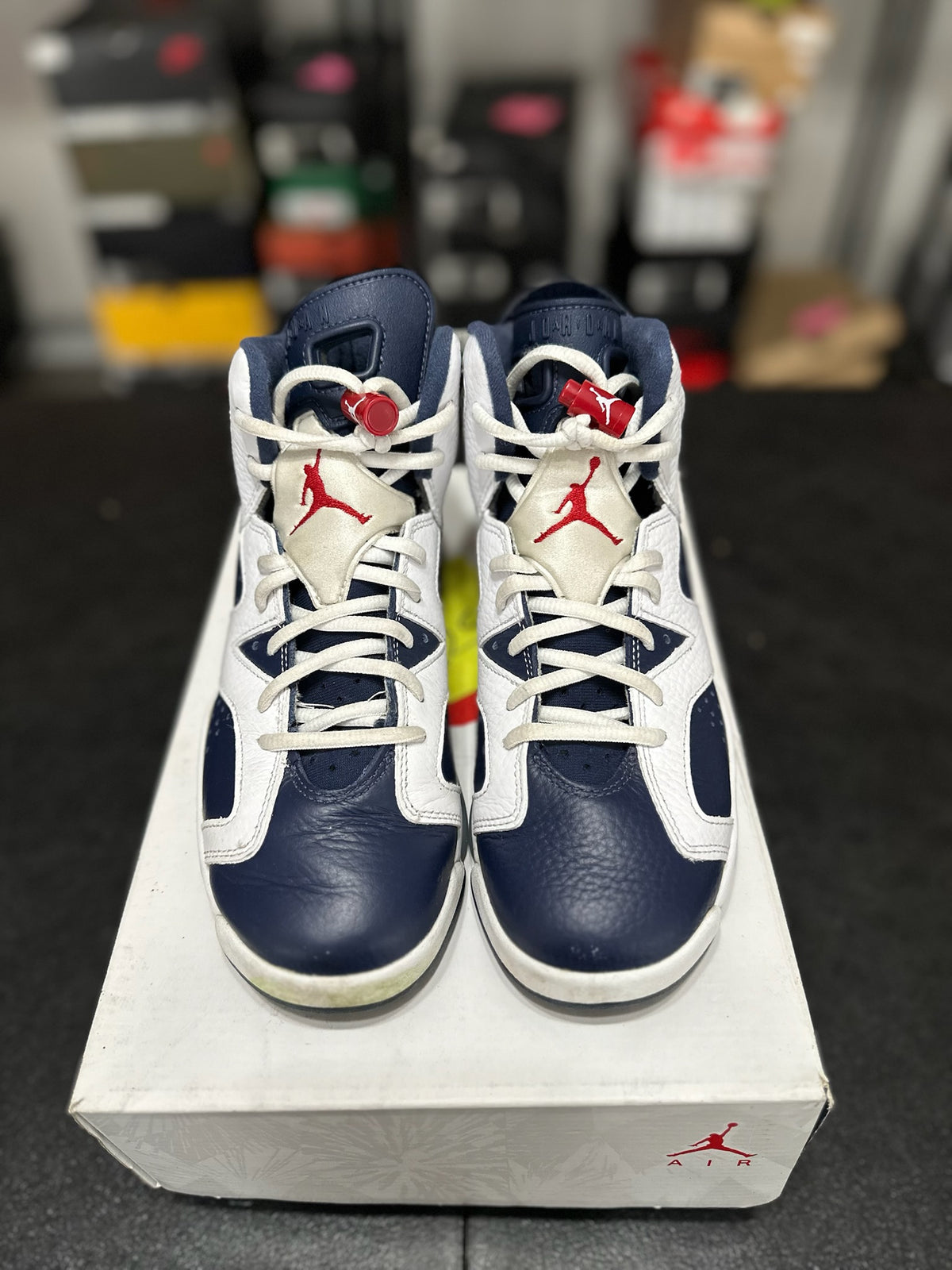 Size 6.5Y - J6 Olympic