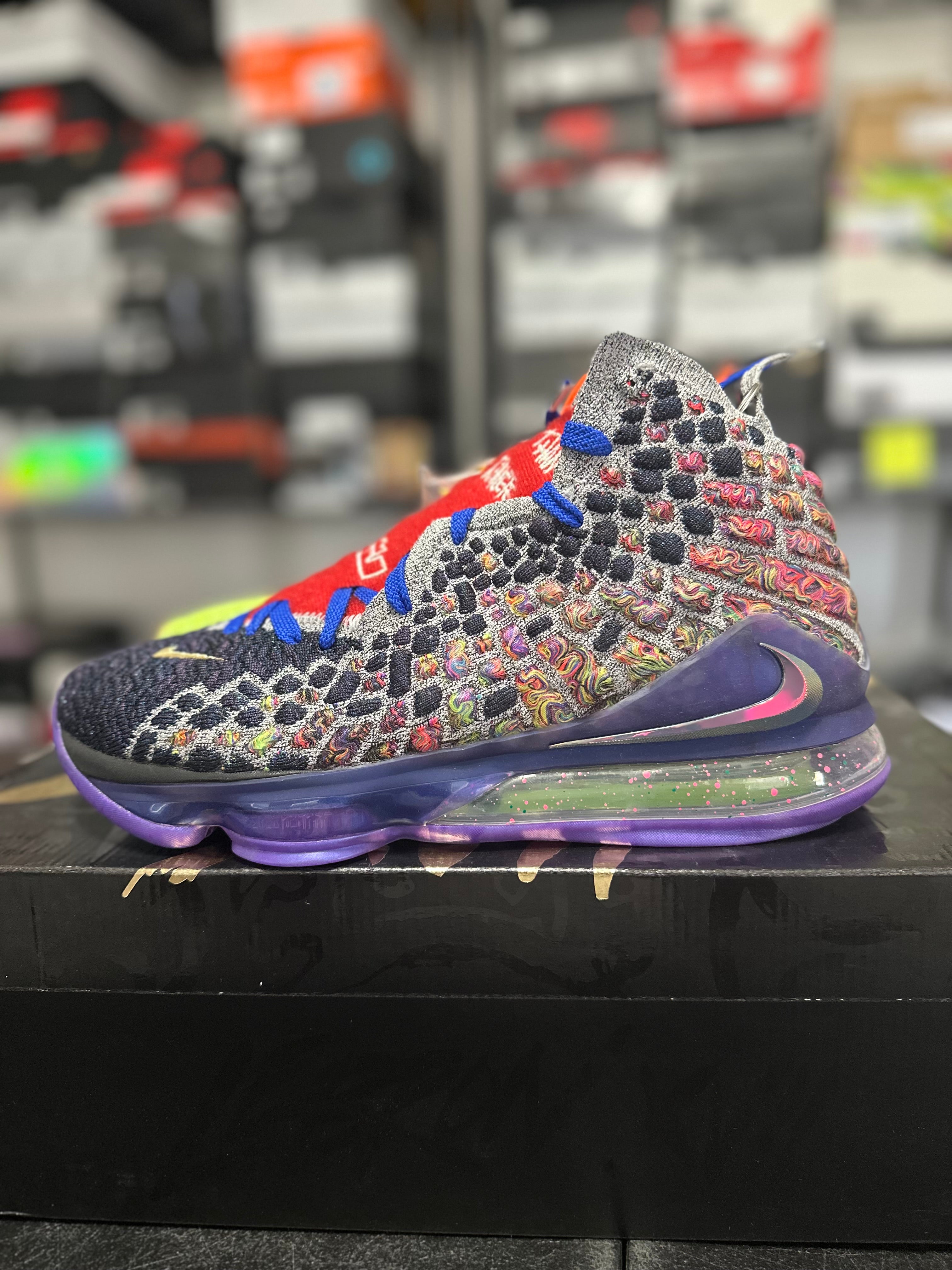 Size 9 - LeBron 17 What the DS