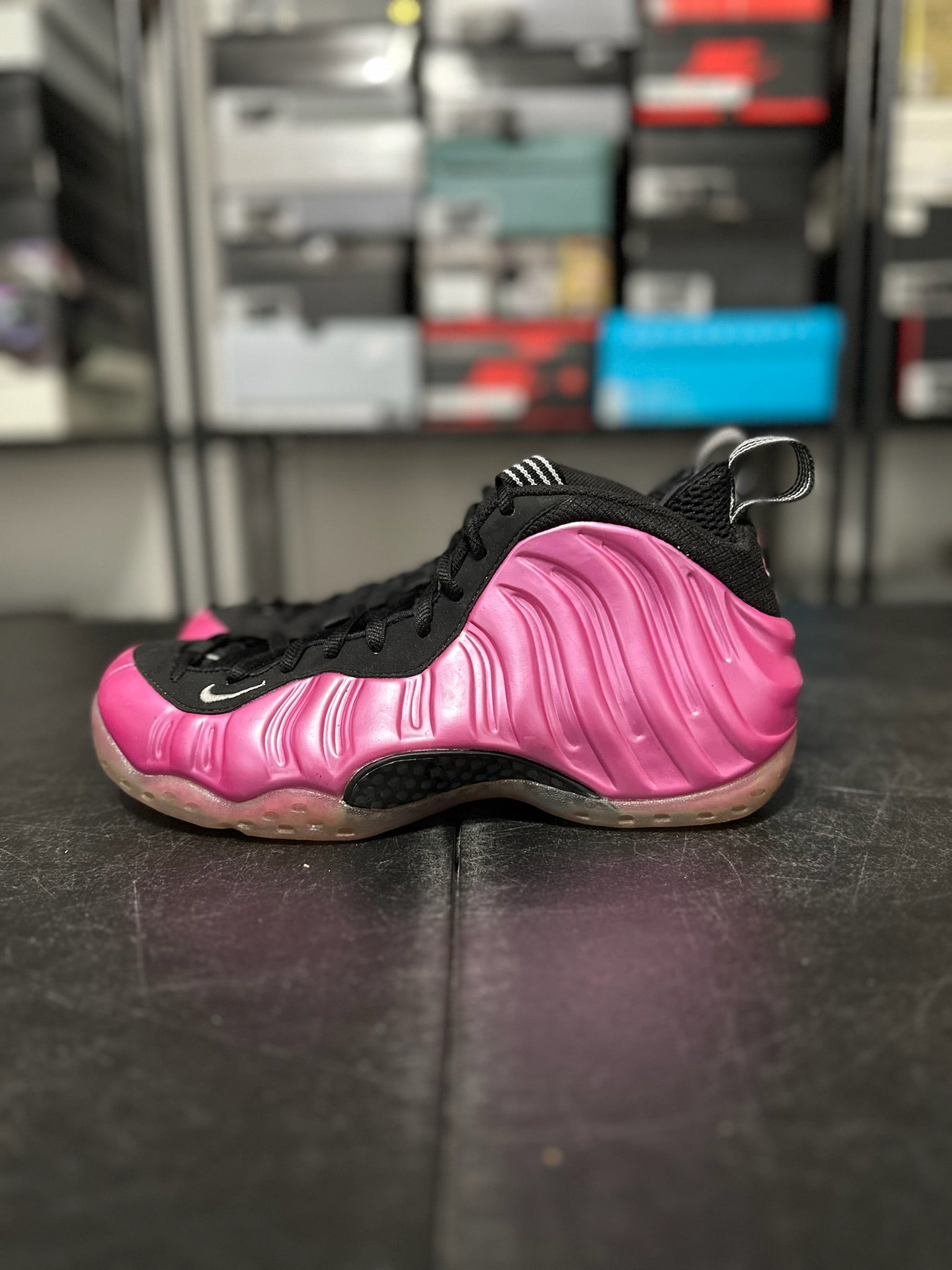 Size 9 - Foamposite 1 Pearlized Pink