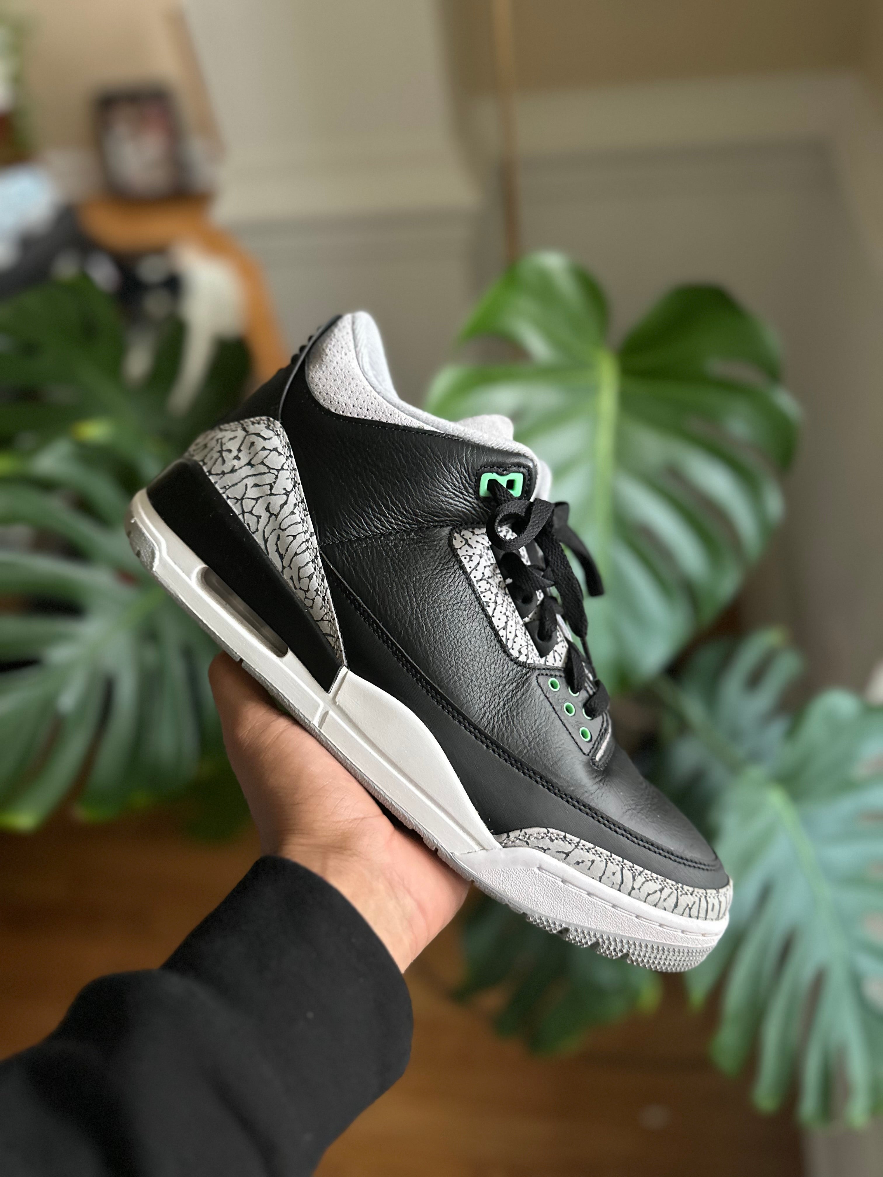 Size 12 - J3 green glow