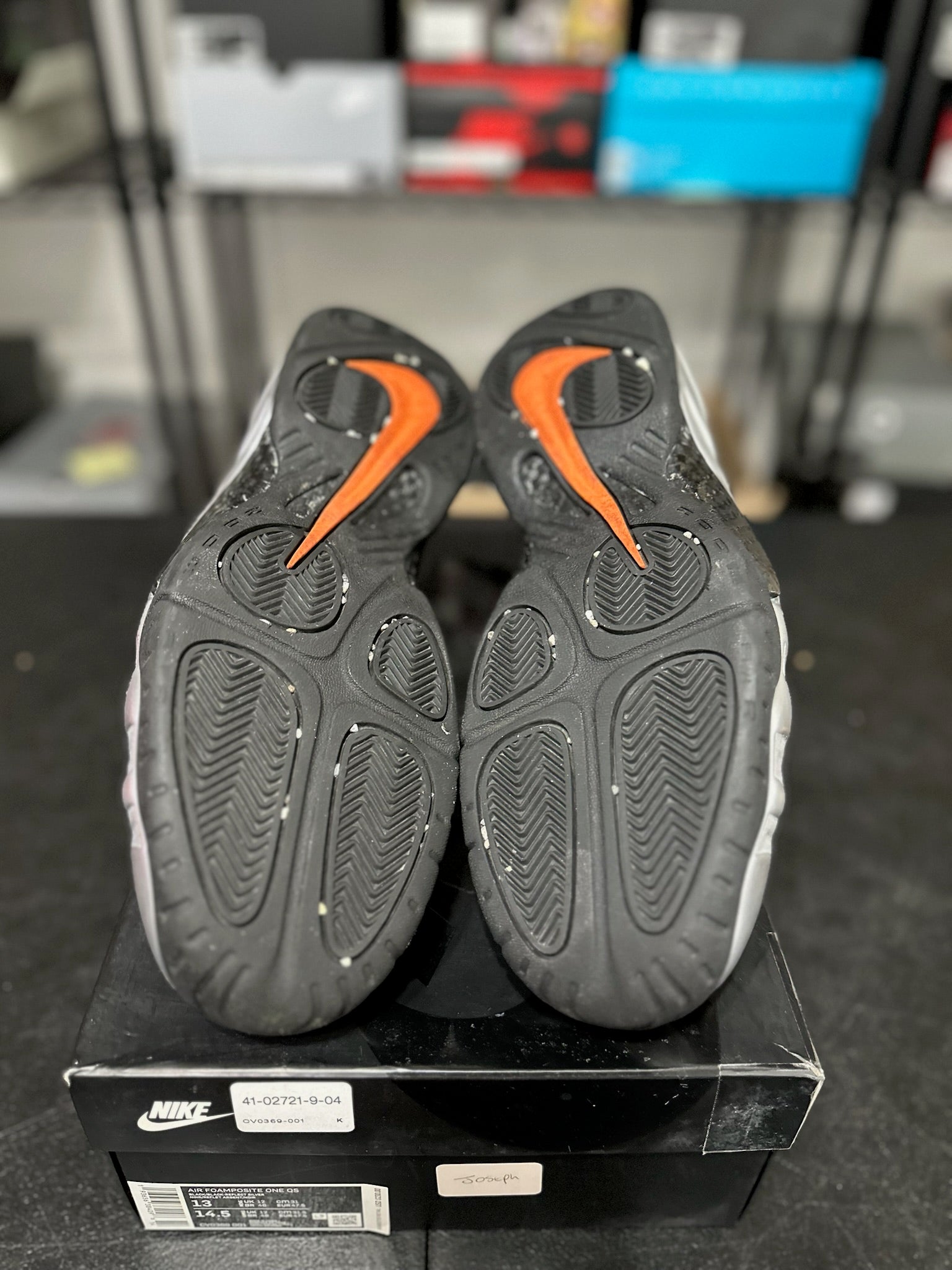 Size 12 - Foamposite 1 Halloween