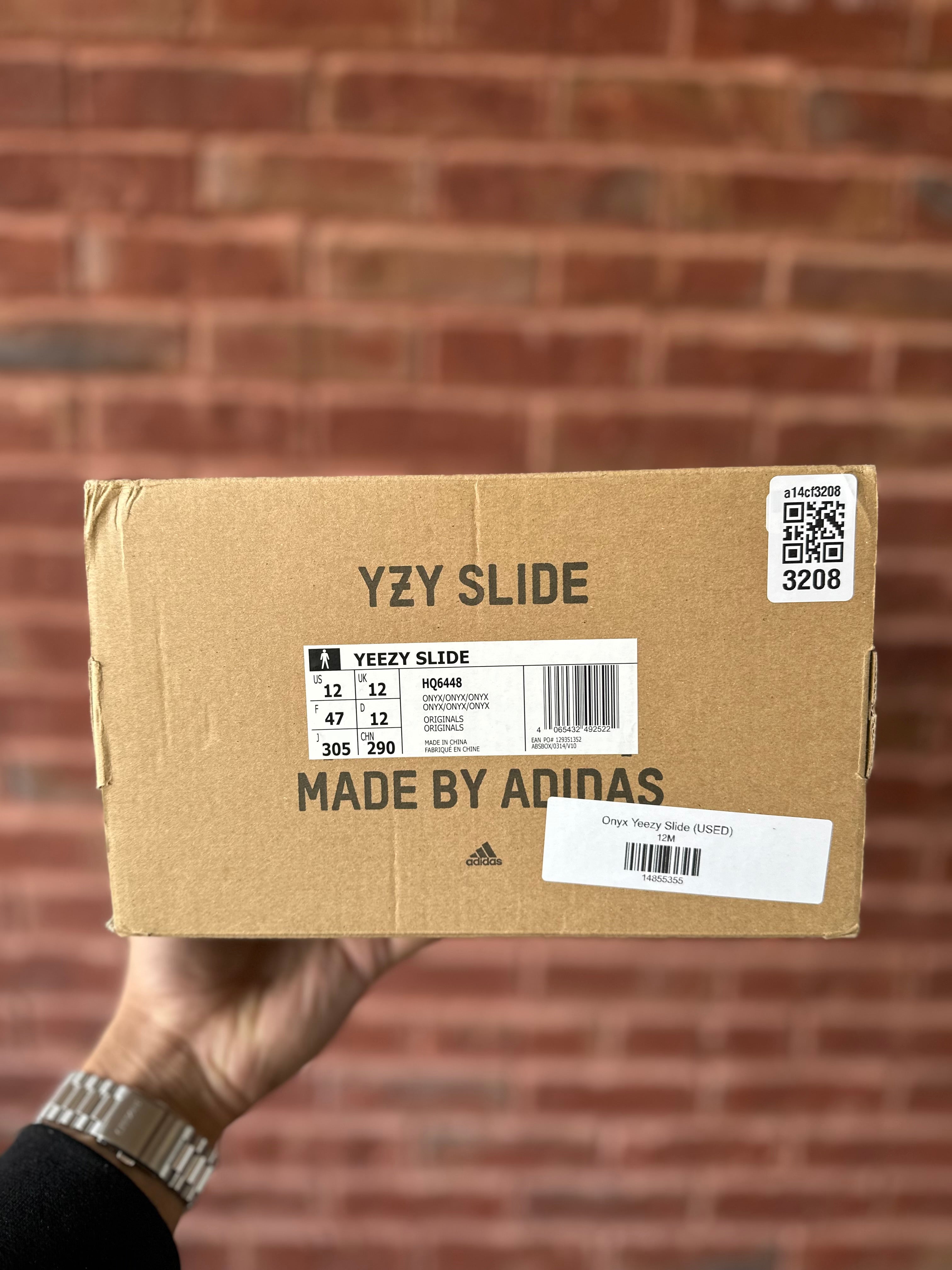 Size 11 - YZY slide onyx (read description)