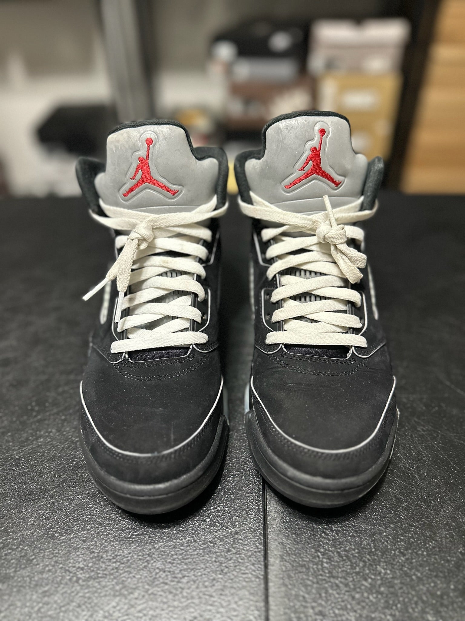 Size 8 - J5 Black Metallic Reimagined
