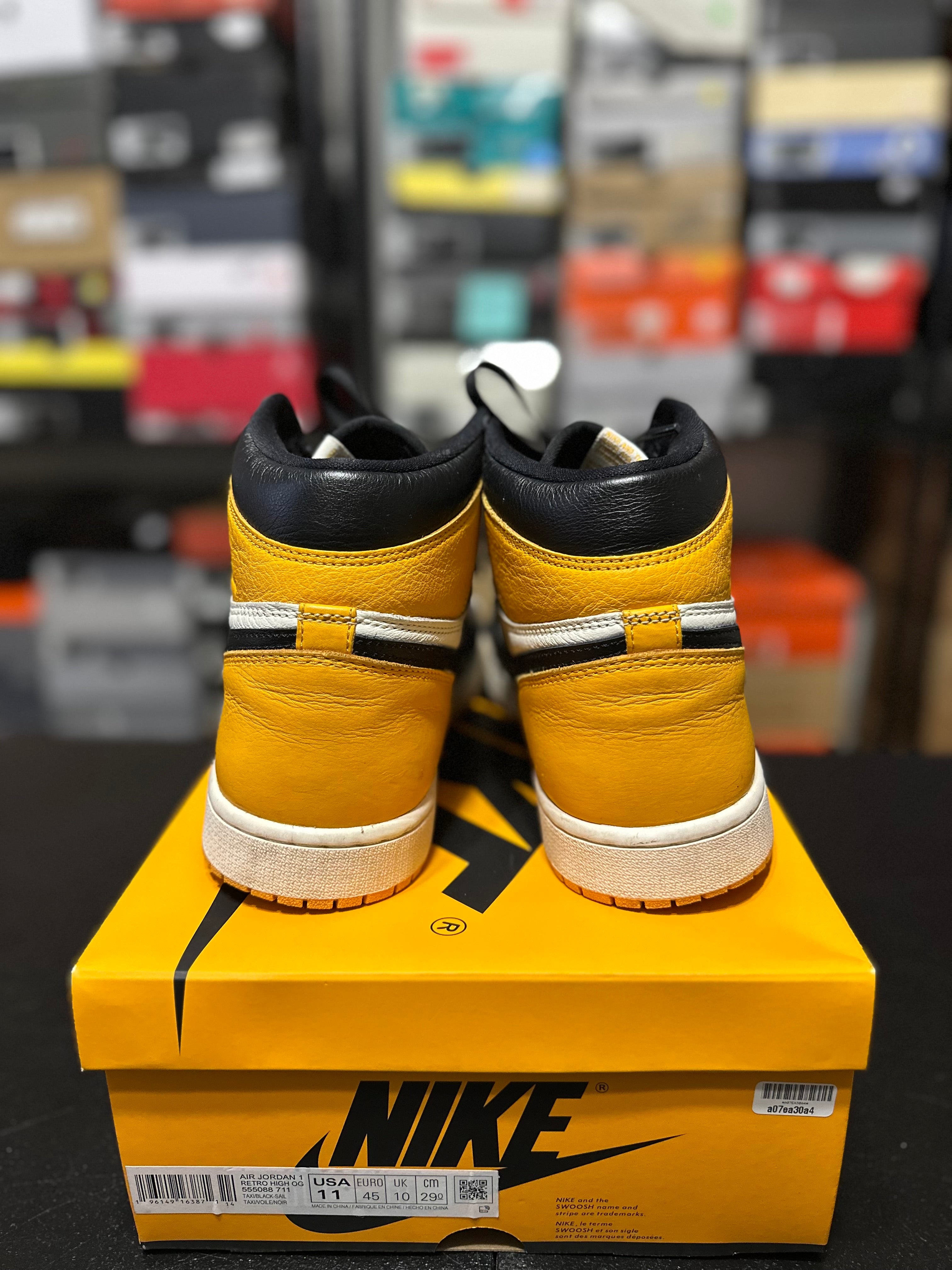 Size 11 - J1 yellow taxi