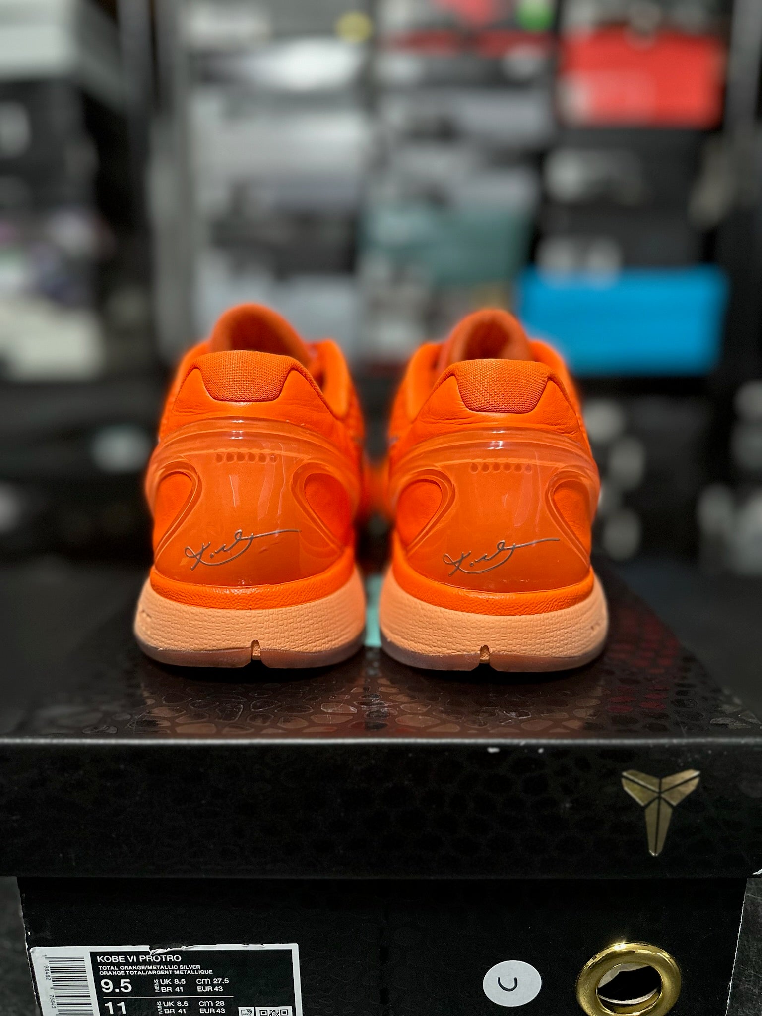 Size 9.5 - Kobe 6 Protro Total Orange