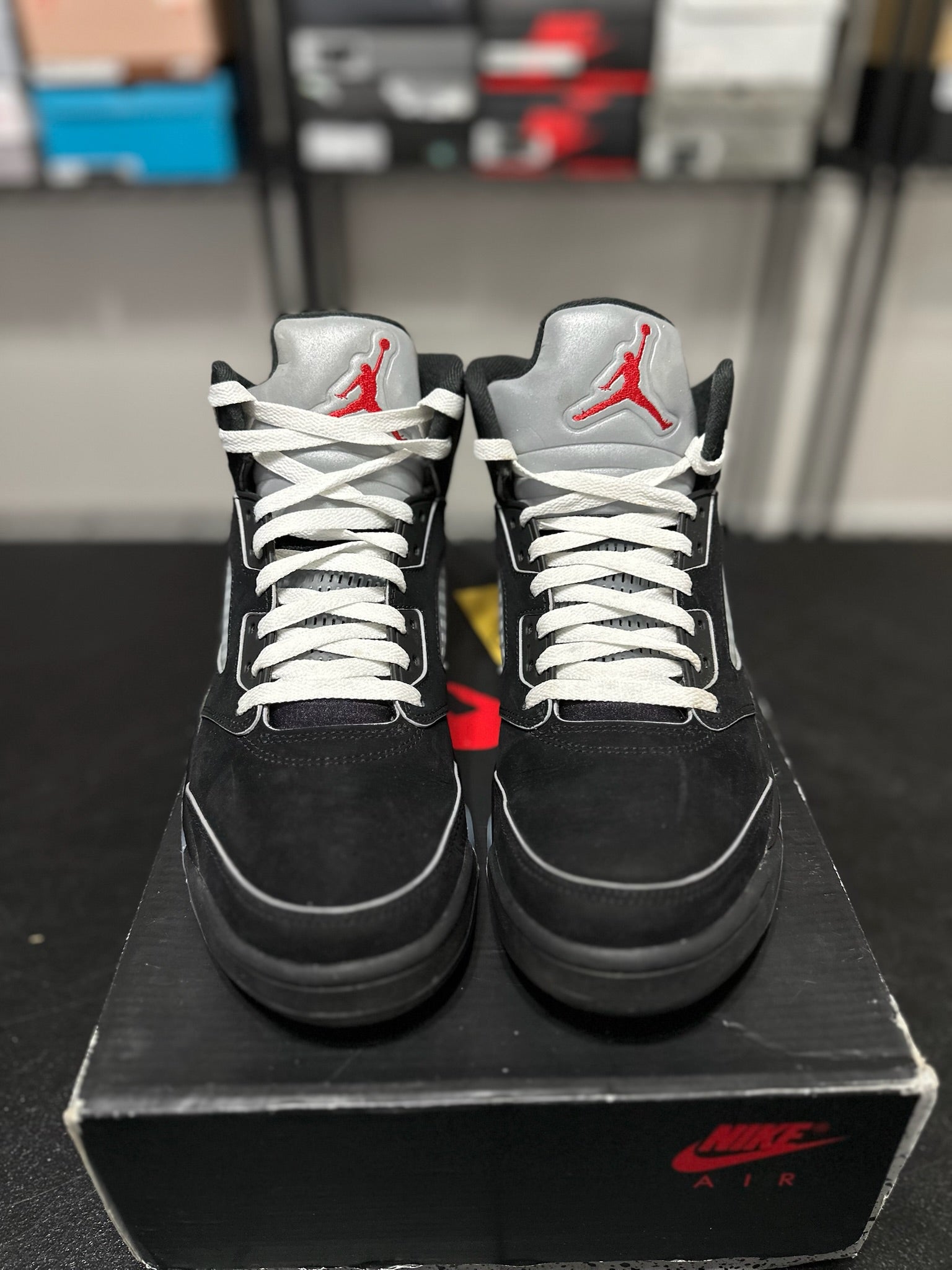 Size 9.5 - J5 Black Metallic Reimagined