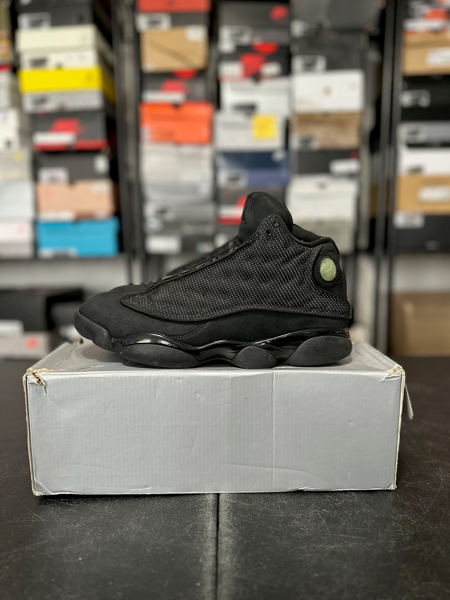 Size 11 - J13 Black Cat