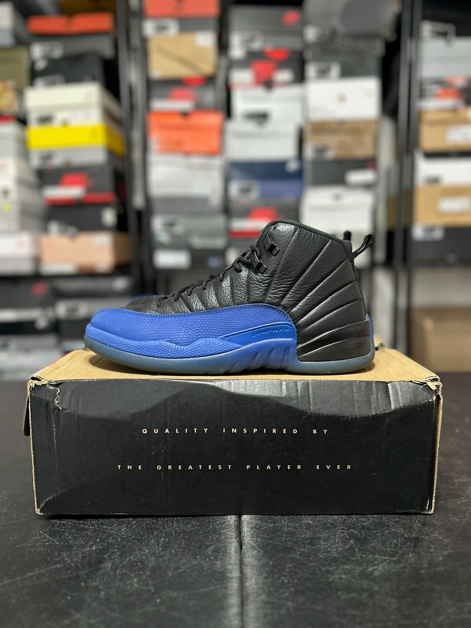 Size 11 - J12 Black Game Royal