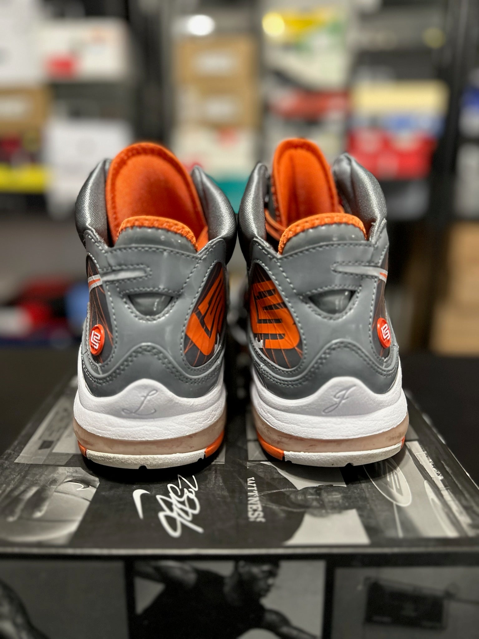 Size 9 - Air Max LeBron 7 Eastbay TB Orange