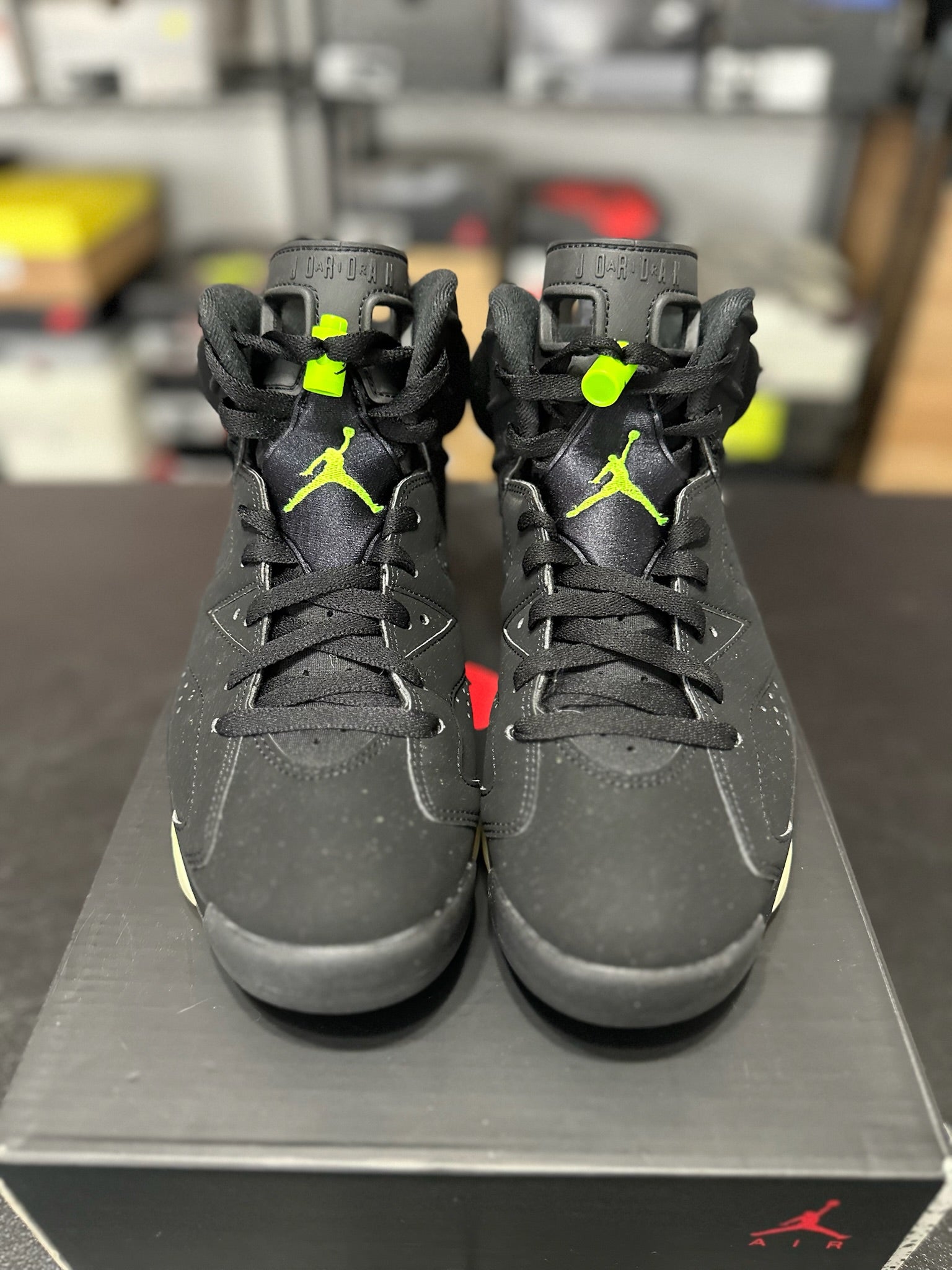 Size 8.5 - J6 Electric Green