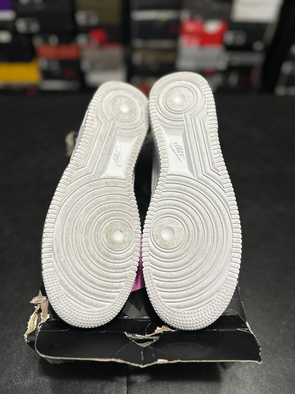 Size 12 - AF1 white Supreme