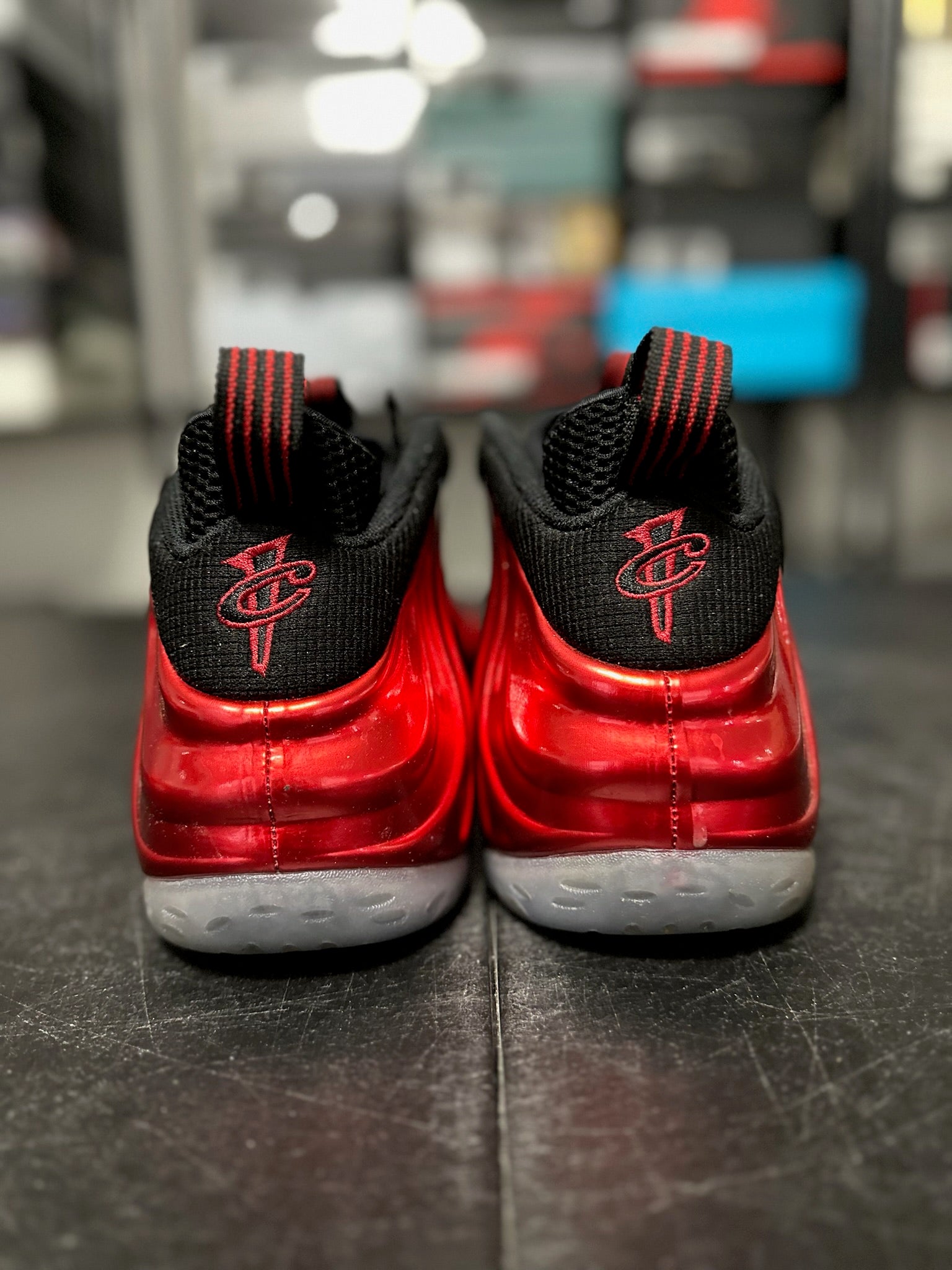 Size 13 - Foamposite 1 Metallic Red
