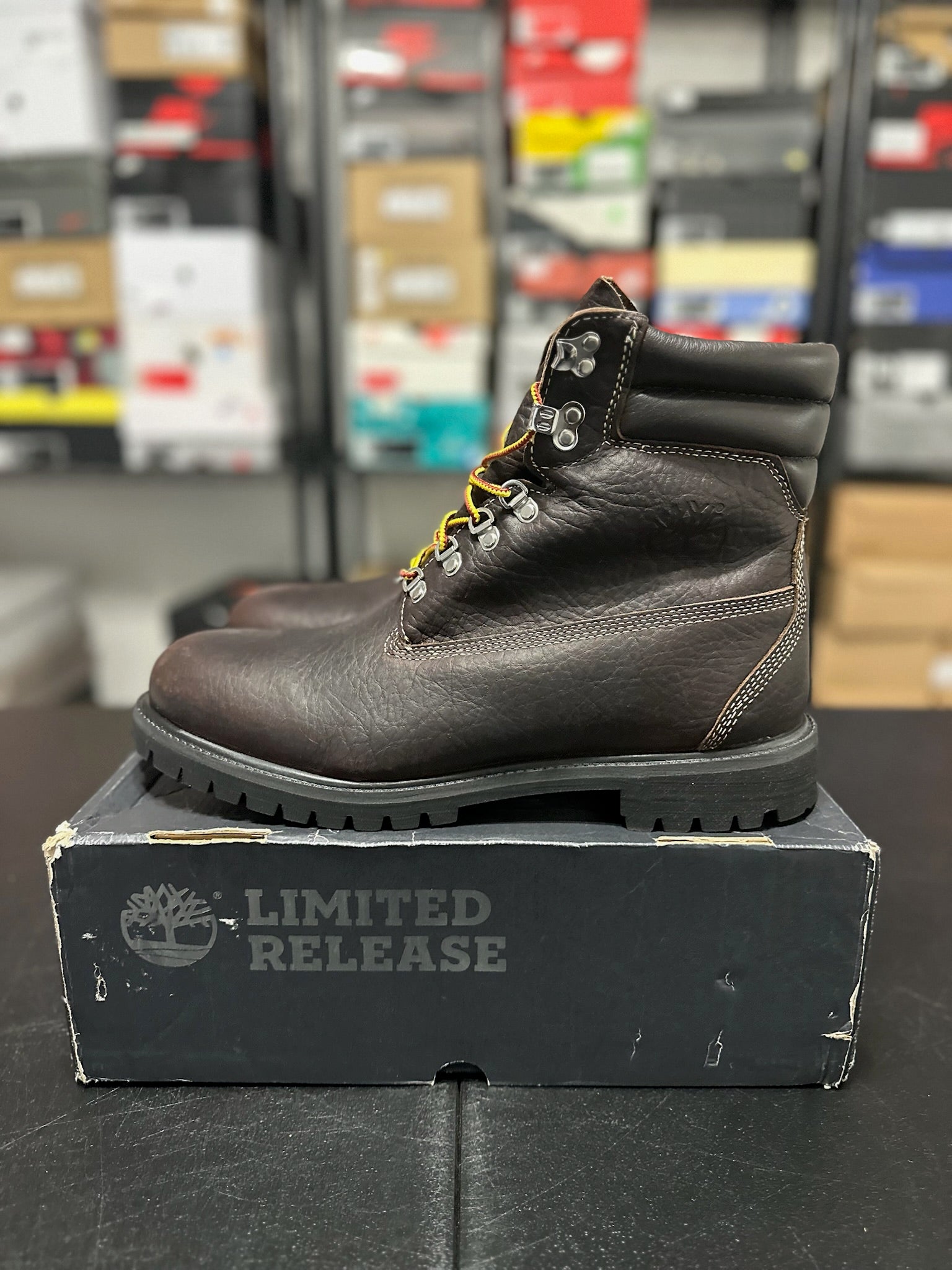Size 13 - Timberland dark brown waterproof