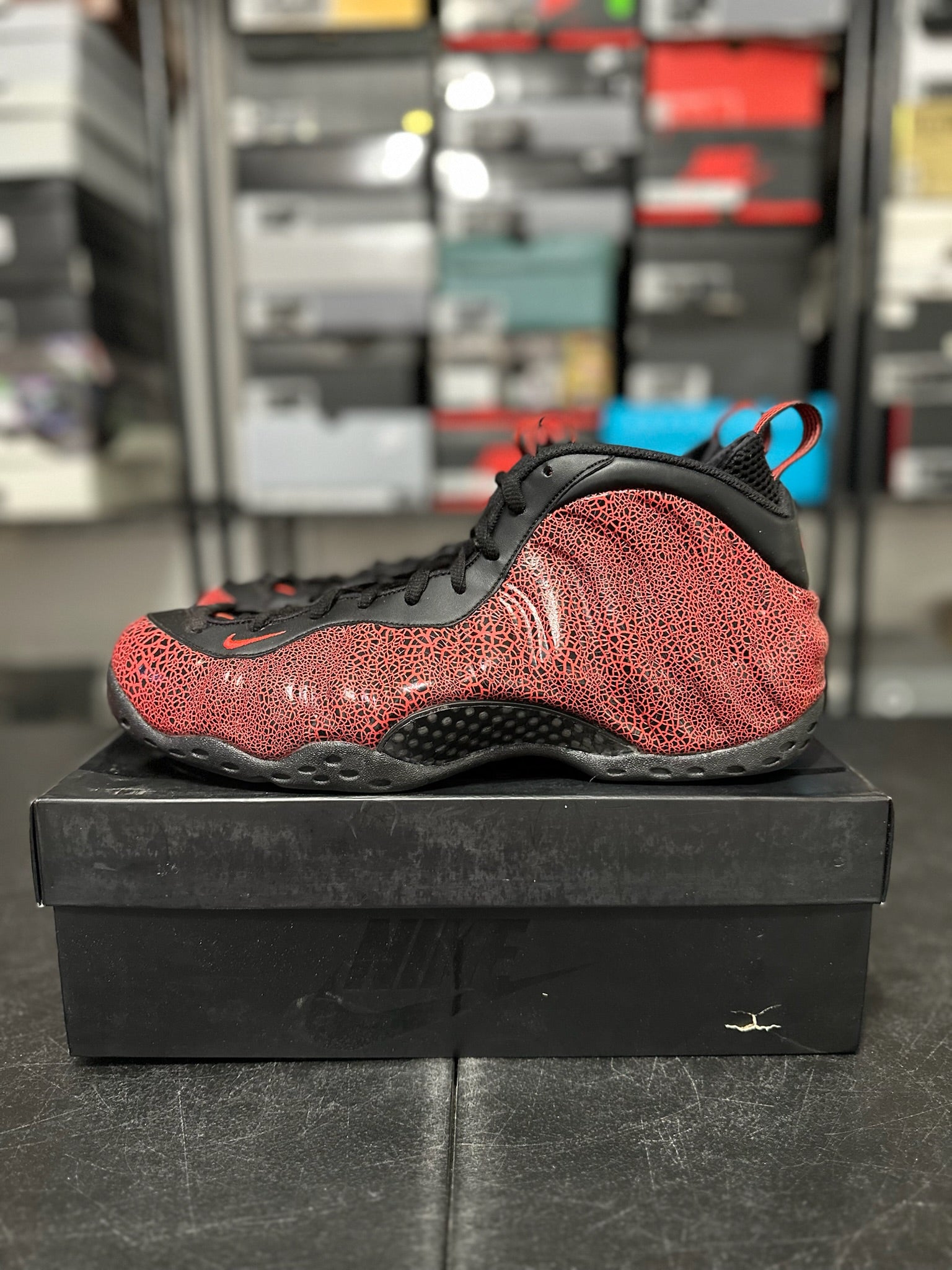 Size 12 - Foamposite 1 Cracked Lava
