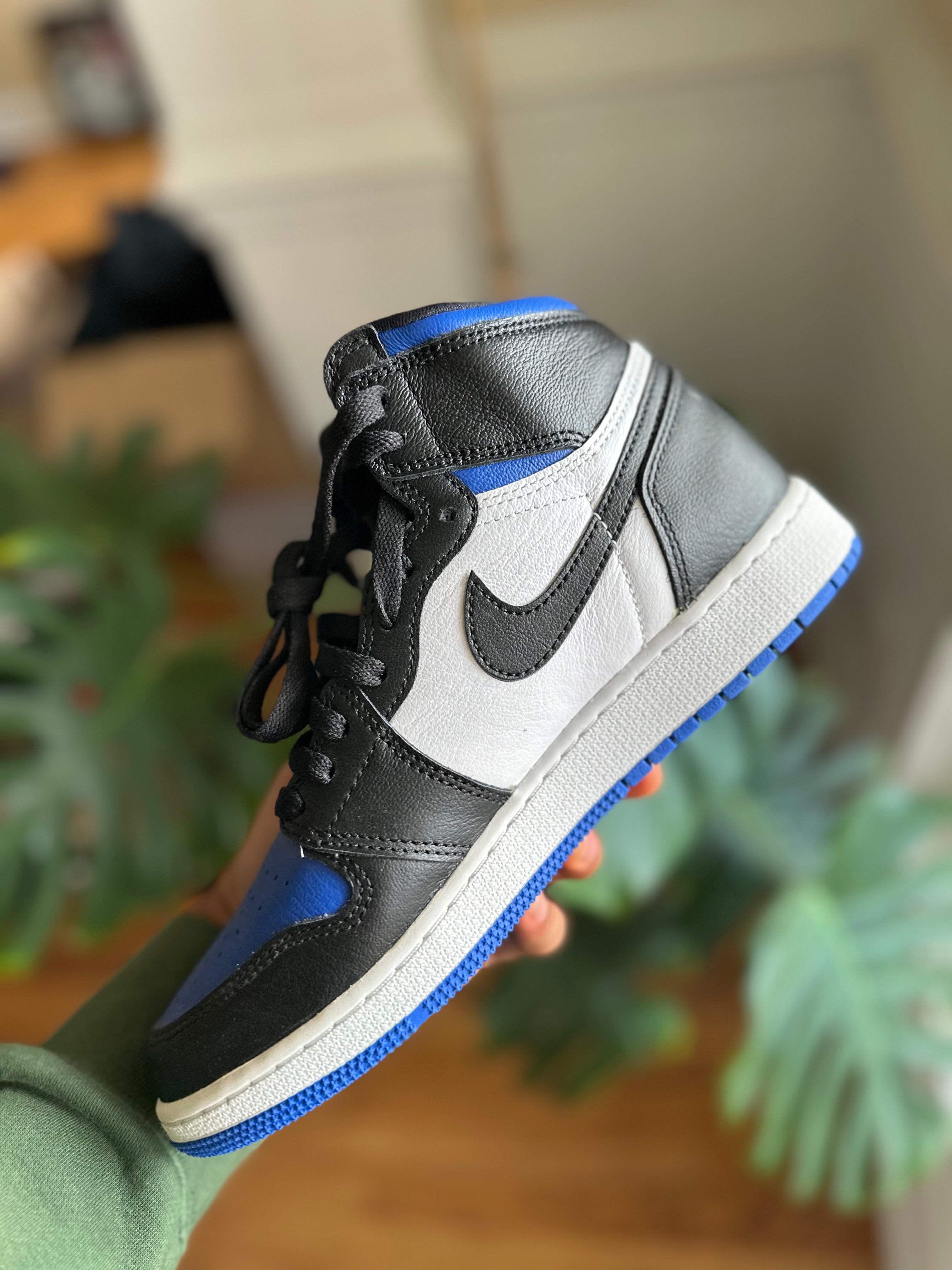 Size 7y - J1 Royal toe