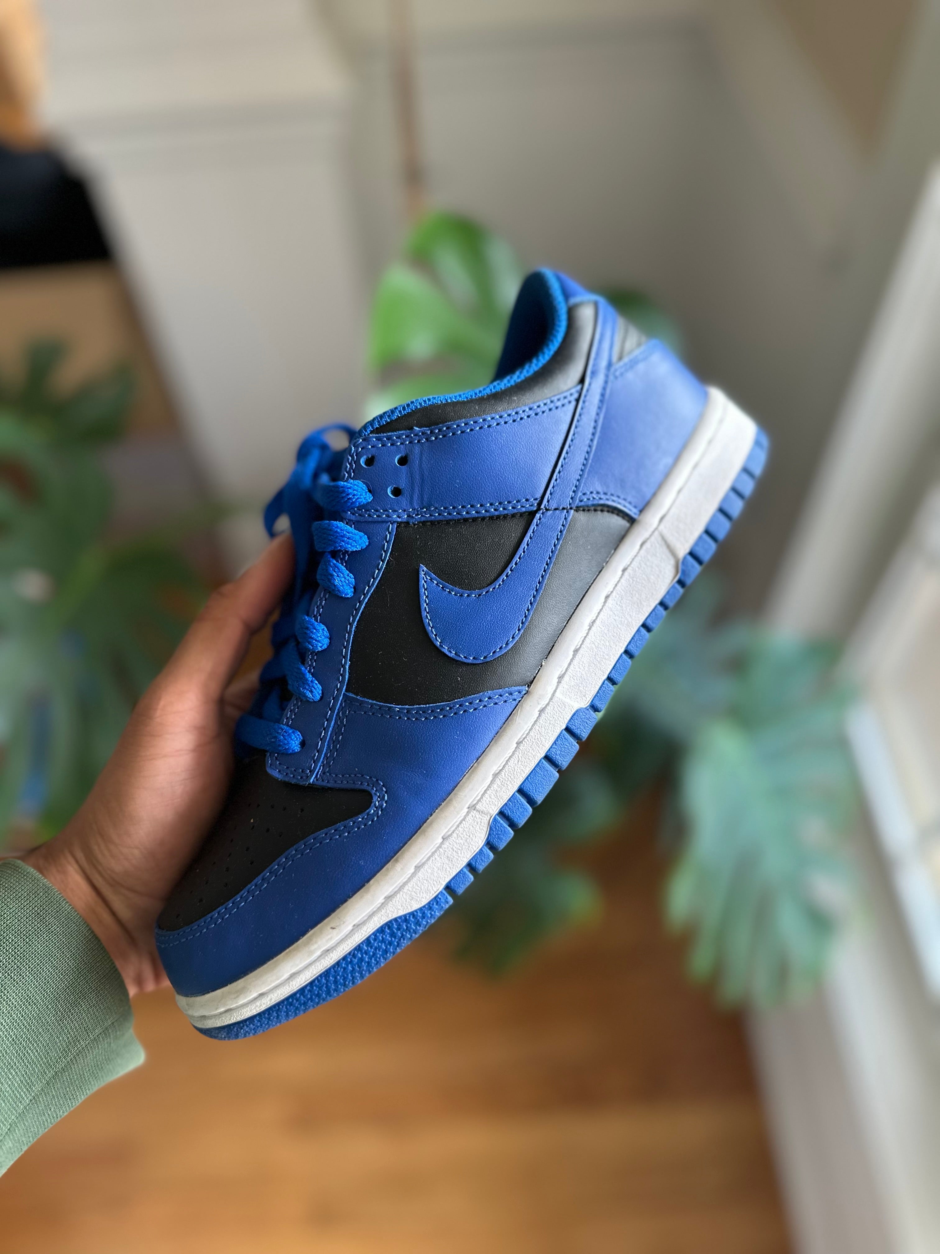 Size 7y - dunk low hyper cobalt