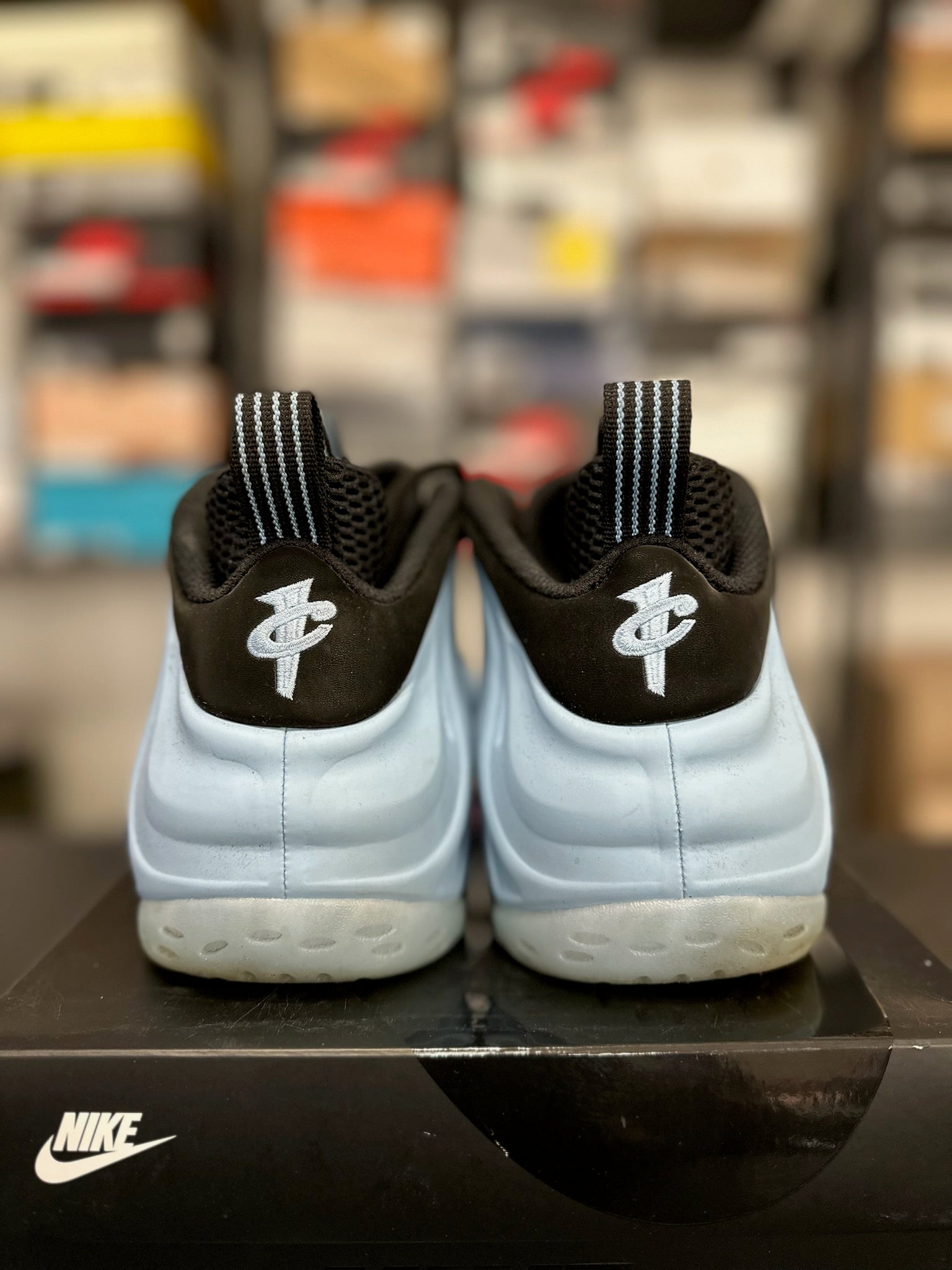 Size 12 - Foamposite 1 Psychic Blue