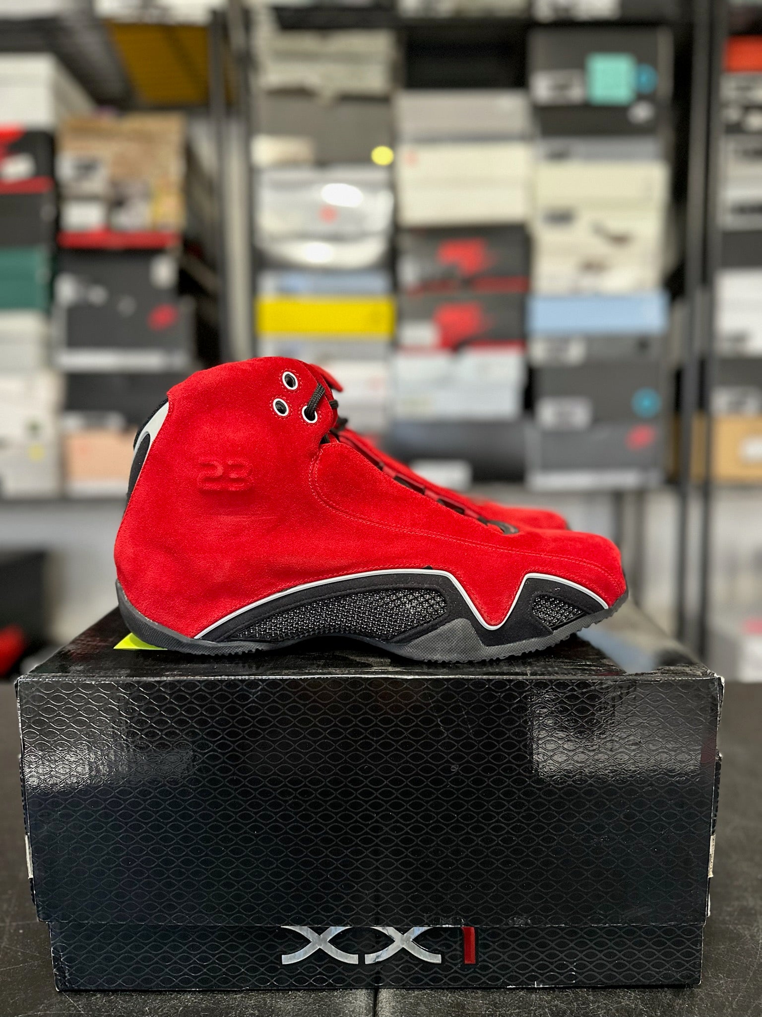 Size 12 - J21 Red Suede