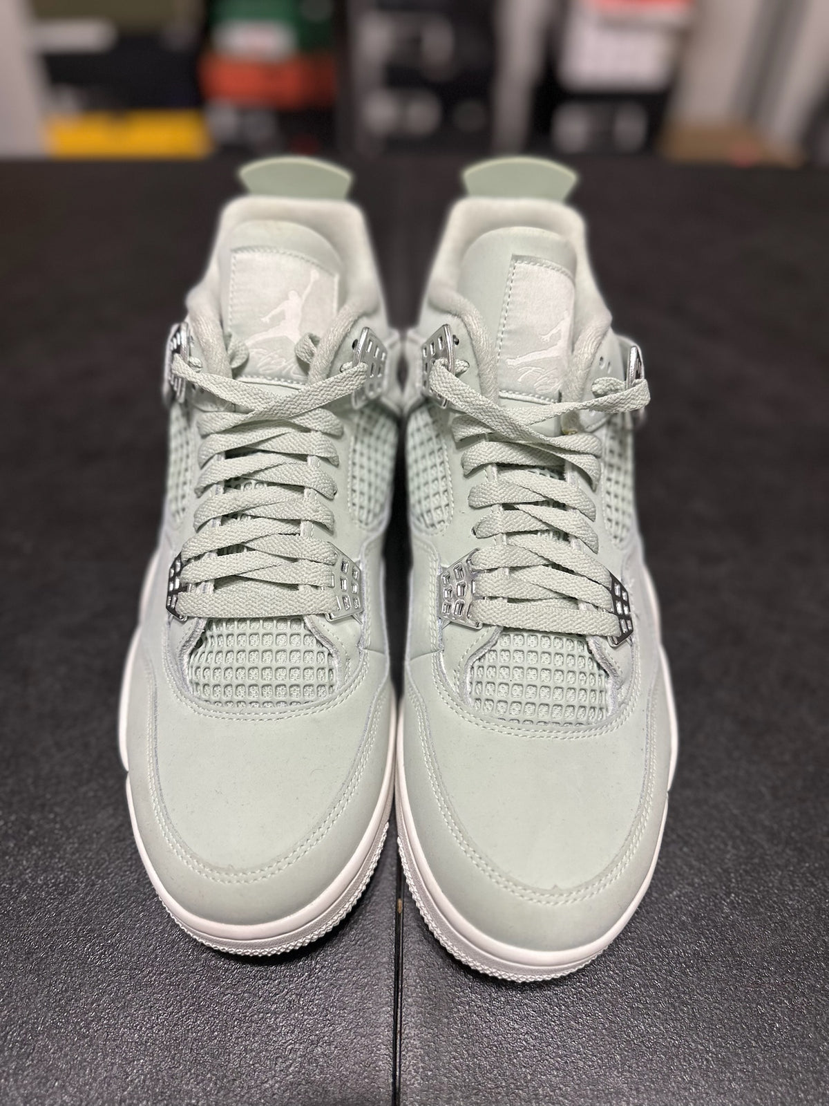 Size 10.5 - (12W) J4 Seafoam Sail DS